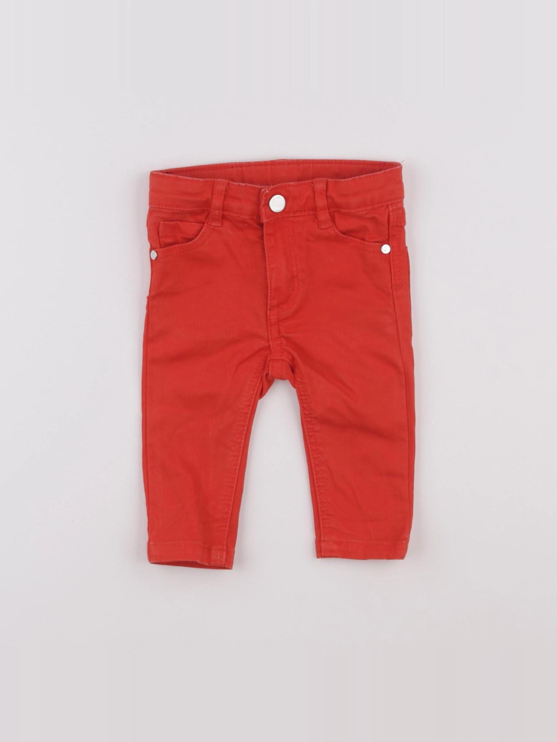 Jacadi - pantalon rouge - 6 mois