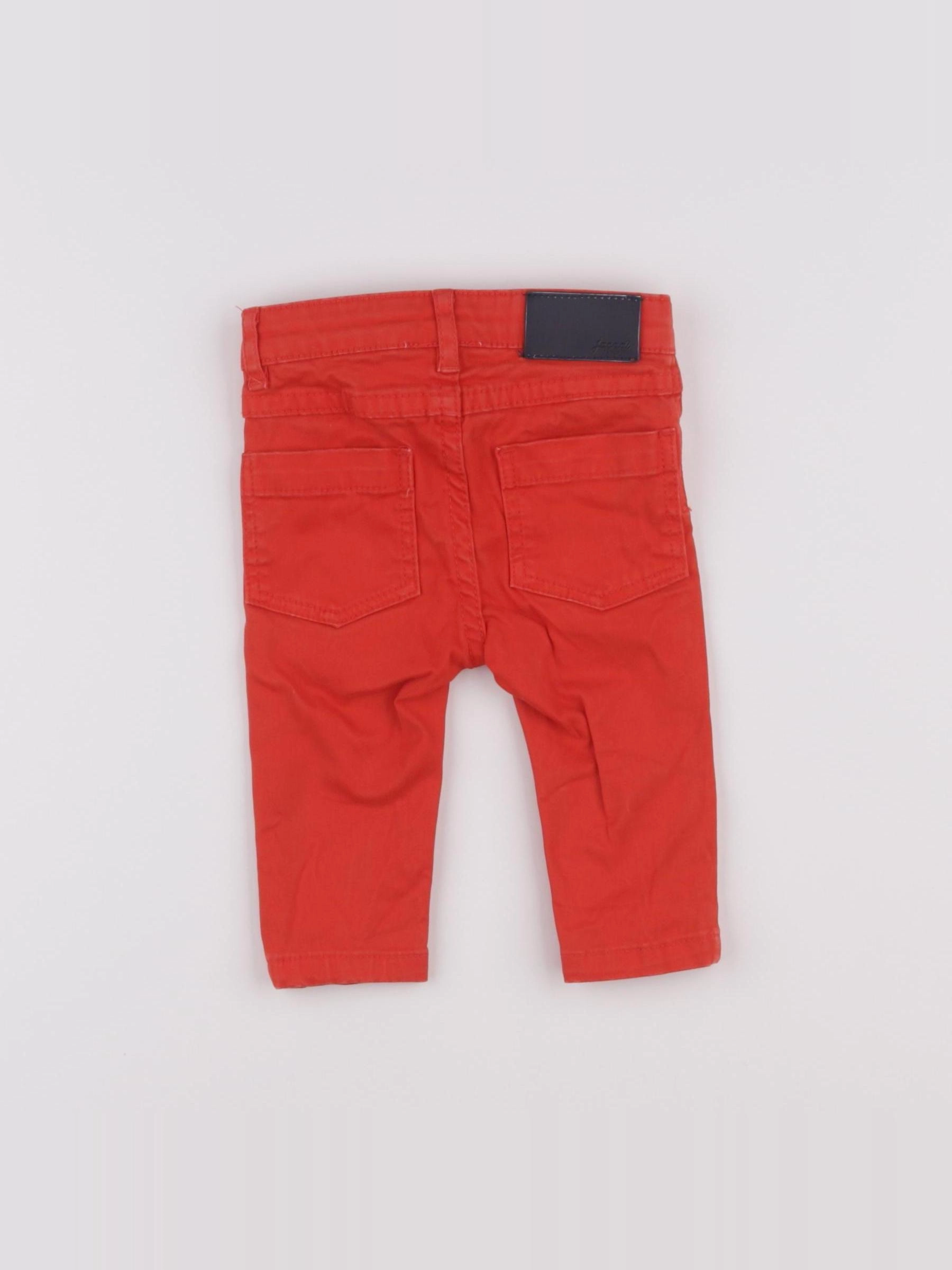 Jacadi - pantalon rouge - 6 mois