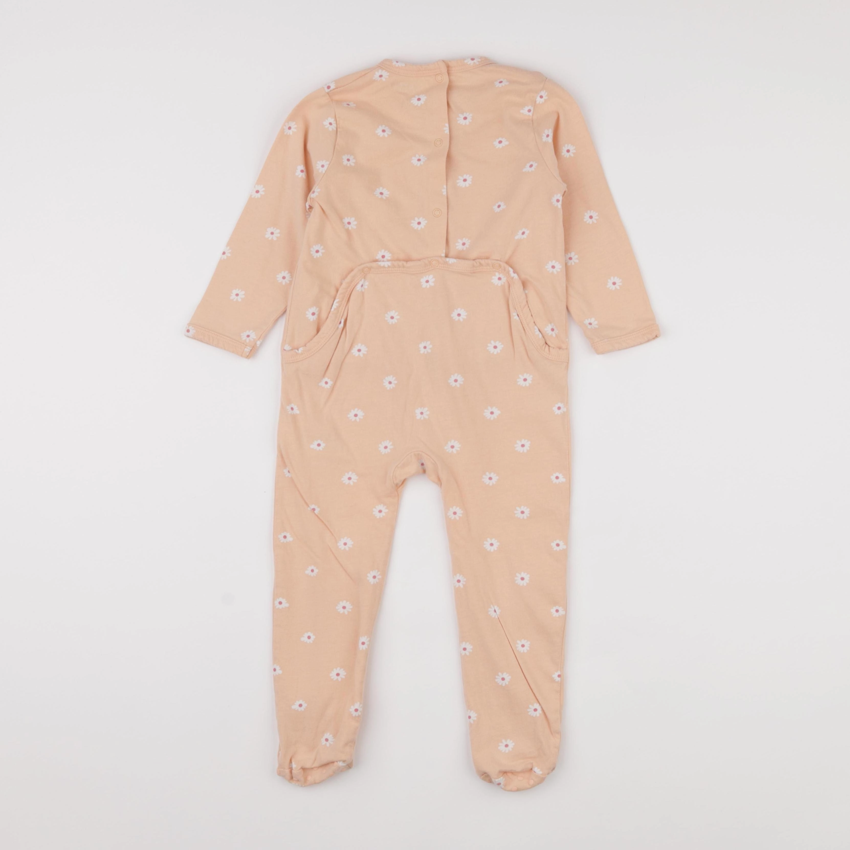 Vertbaudet - pyjama coton beige - 2 ans