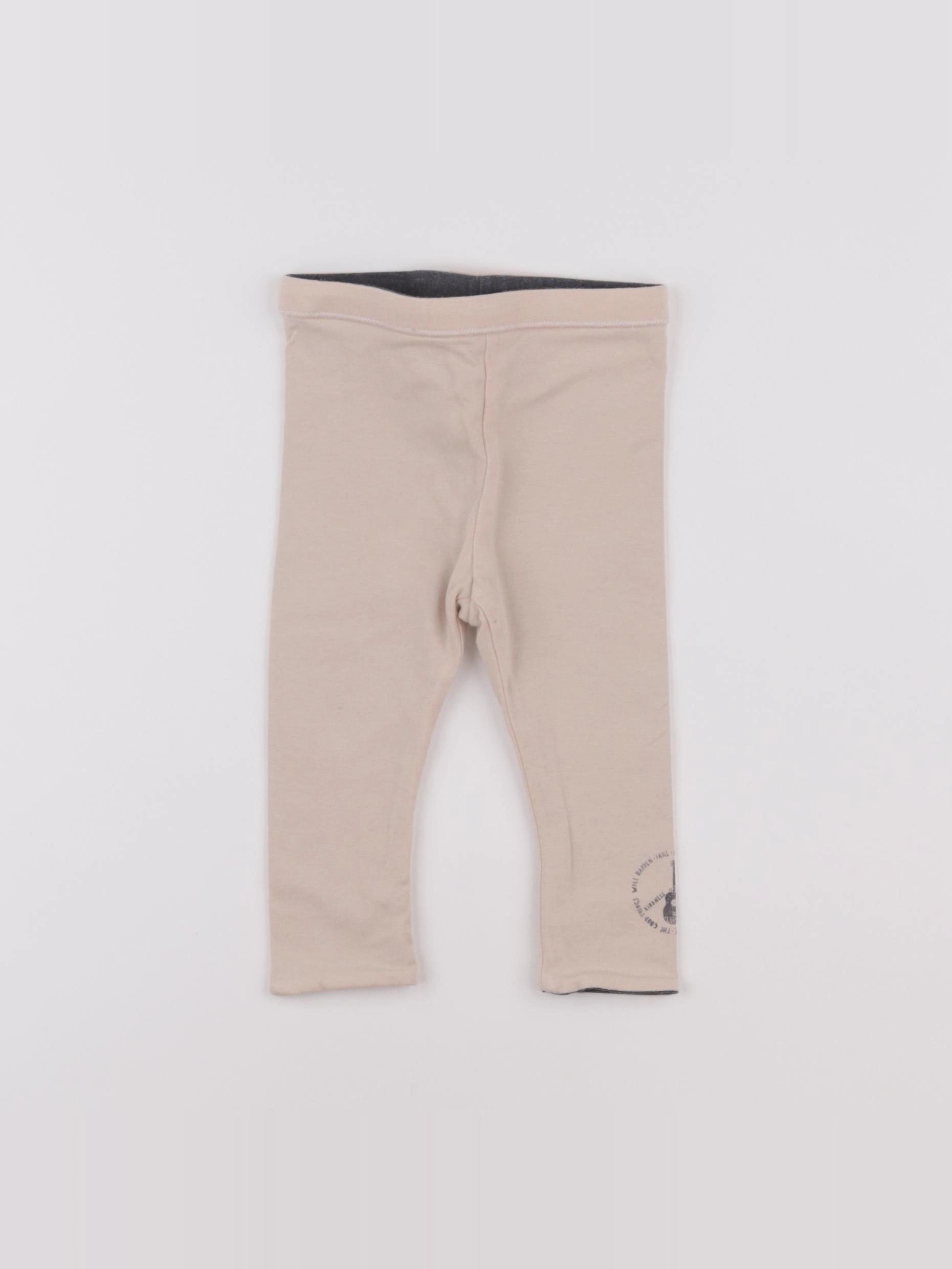 IKKS - legging beige - 6 mois