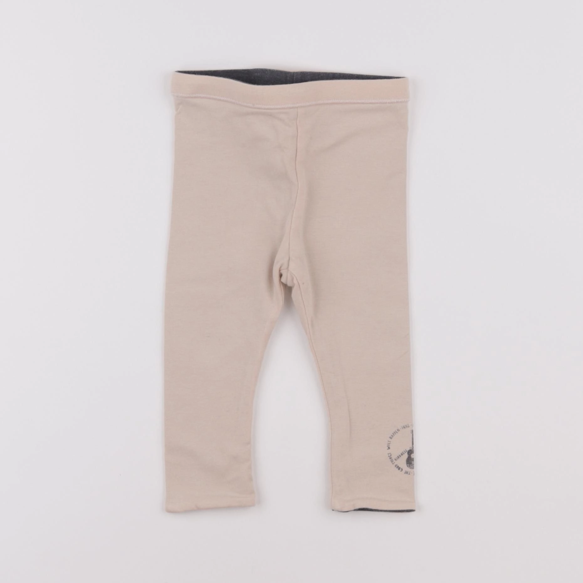 IKKS - legging beige - 6 mois