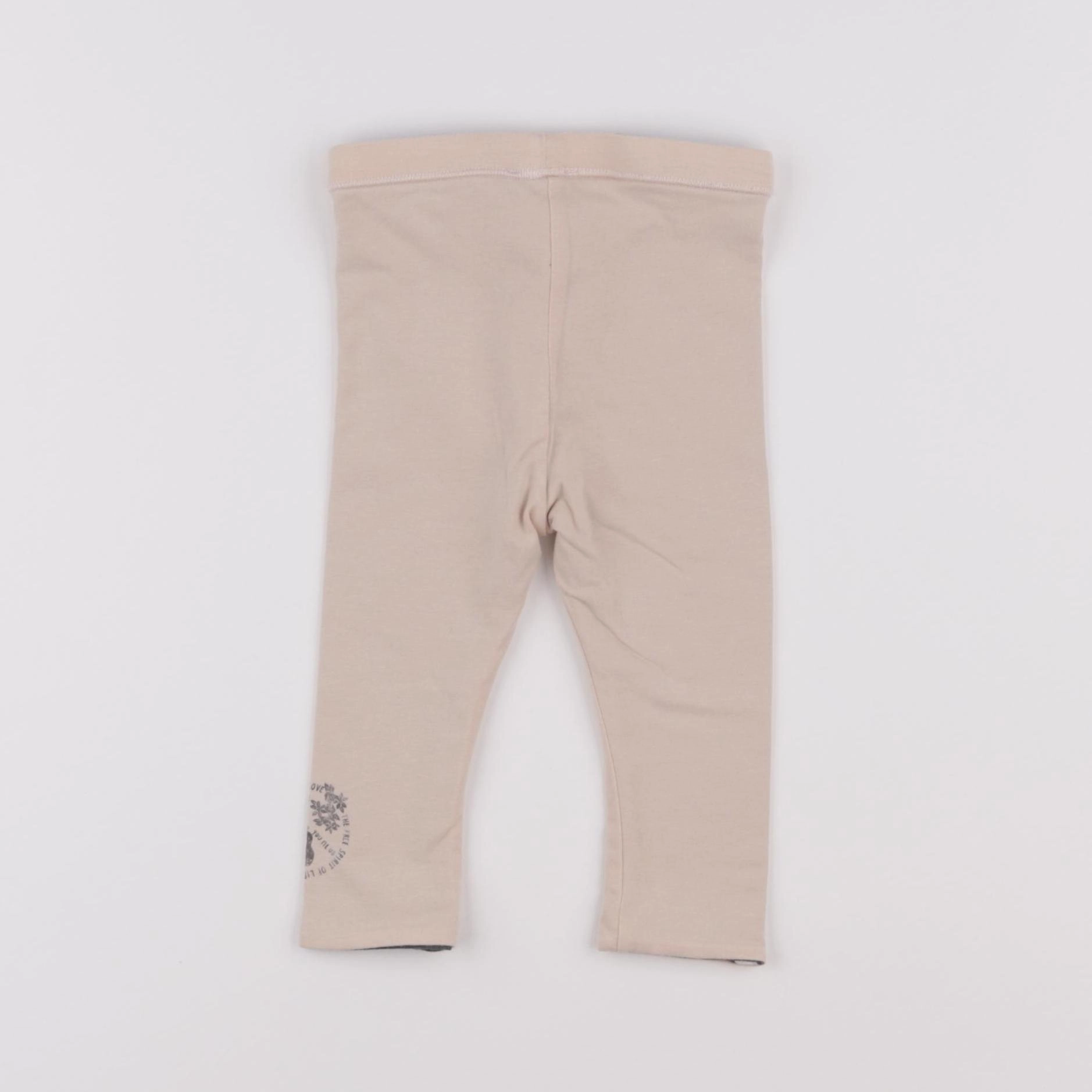 IKKS - legging beige - 6 mois