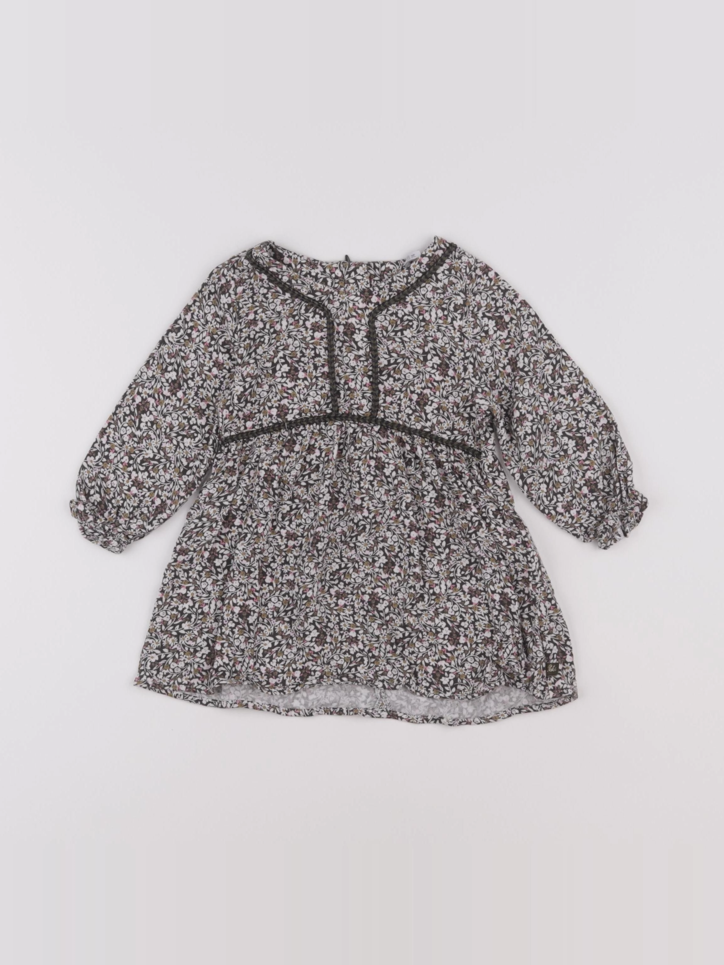 IKKS - robe vert - 12 mois