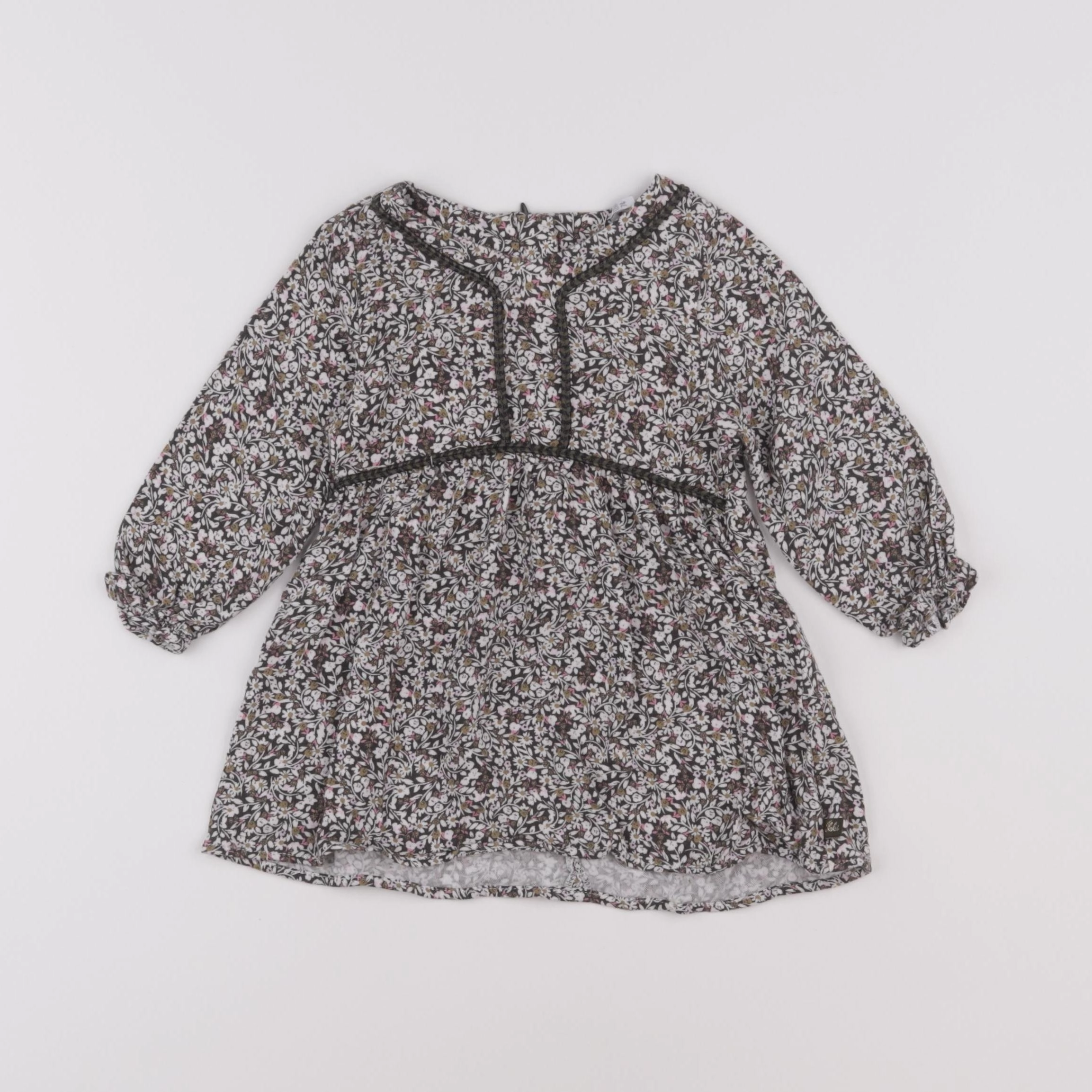 IKKS - robe vert - 12 mois