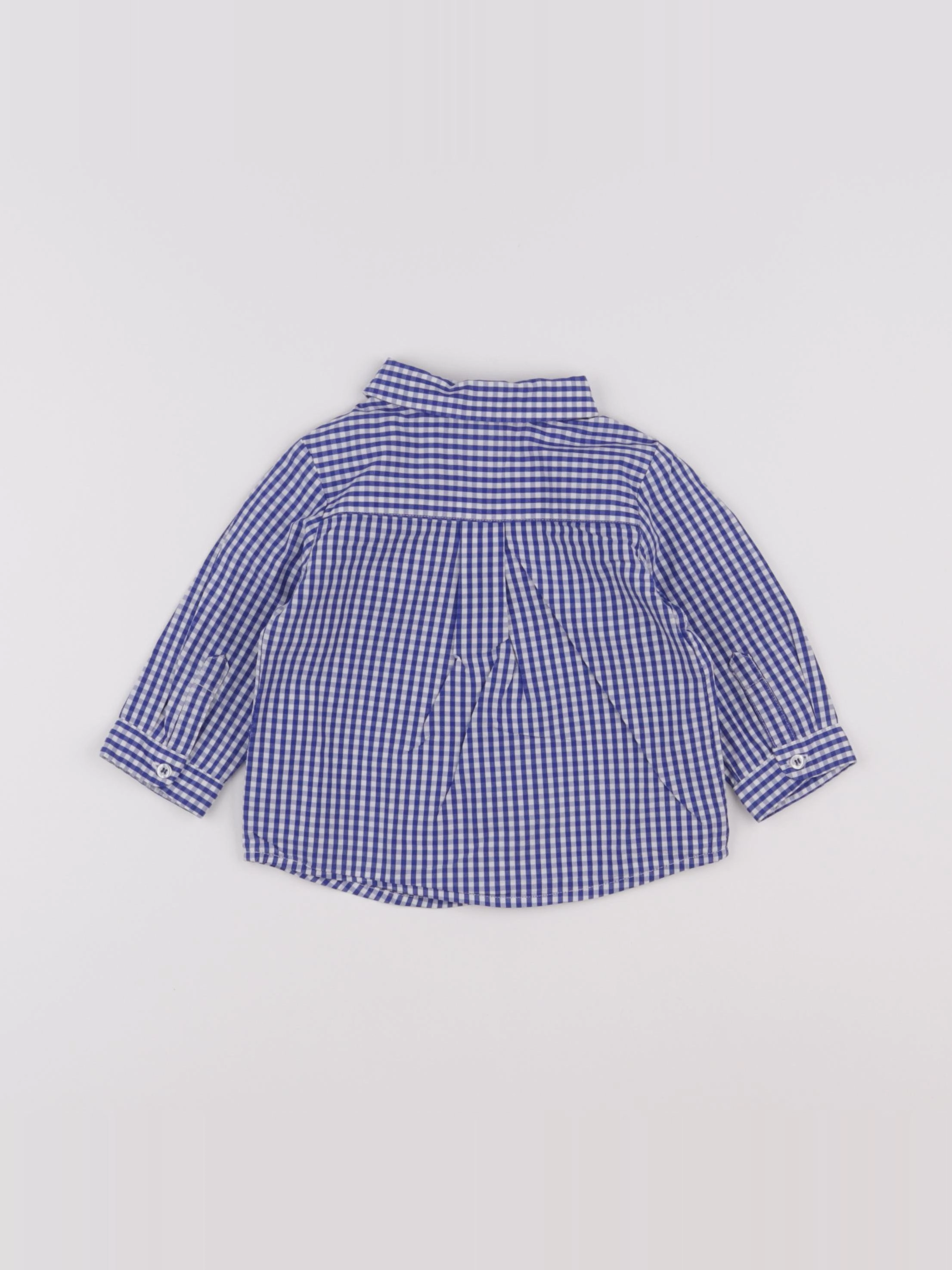 Jacadi - chemise bleu - 36 mois