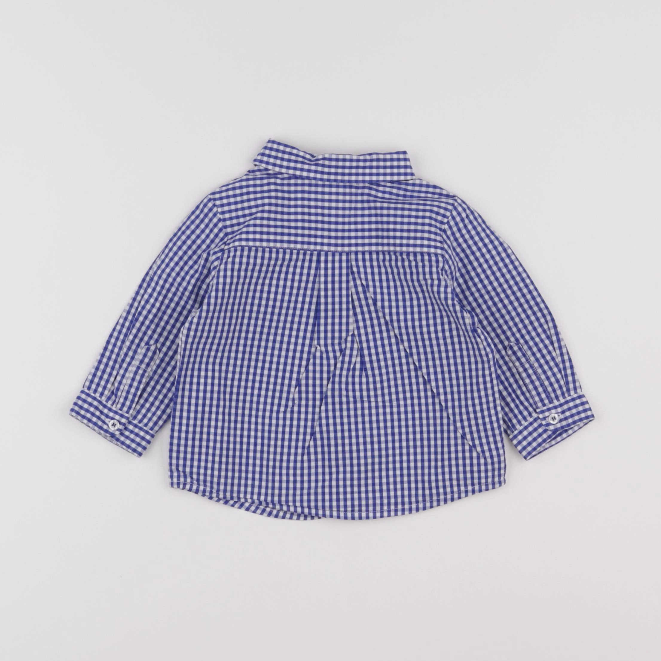Jacadi - chemise bleu - 36 mois