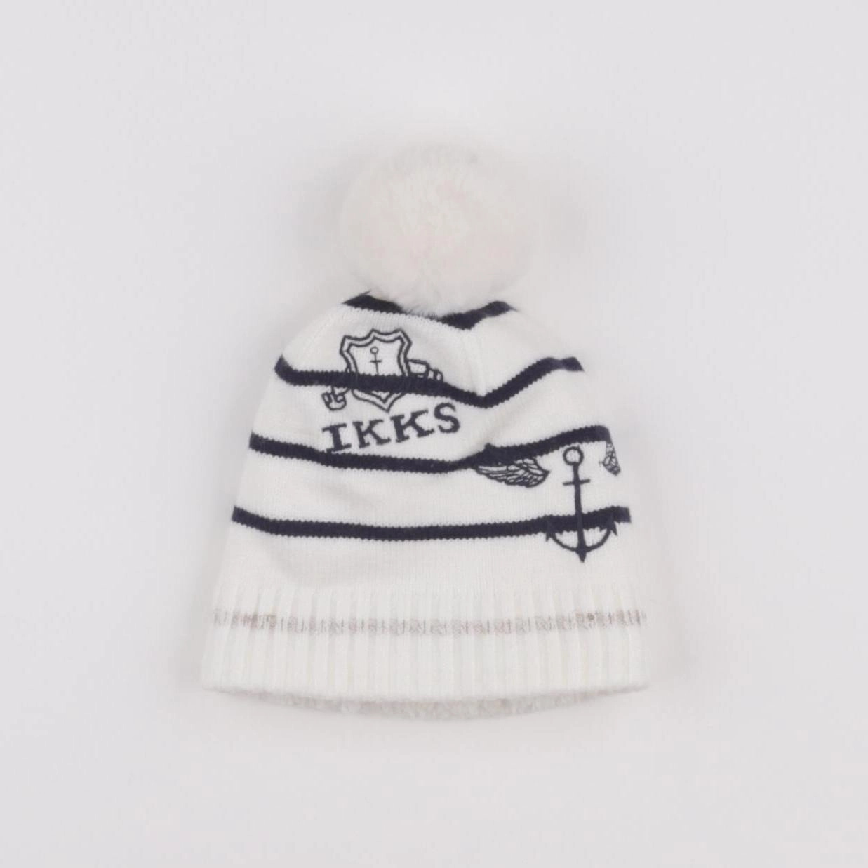 IKKS - bonnet blanc - 0/1 mois