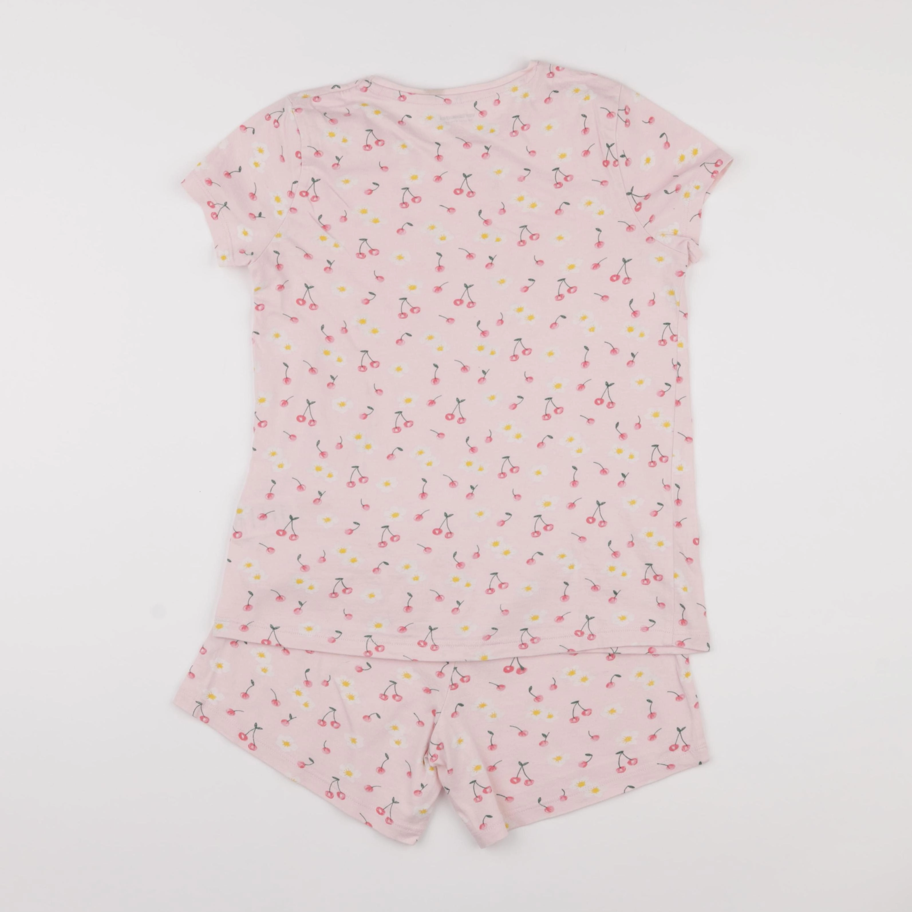 Vertbaudet - pyjama coton rose - 10 ans