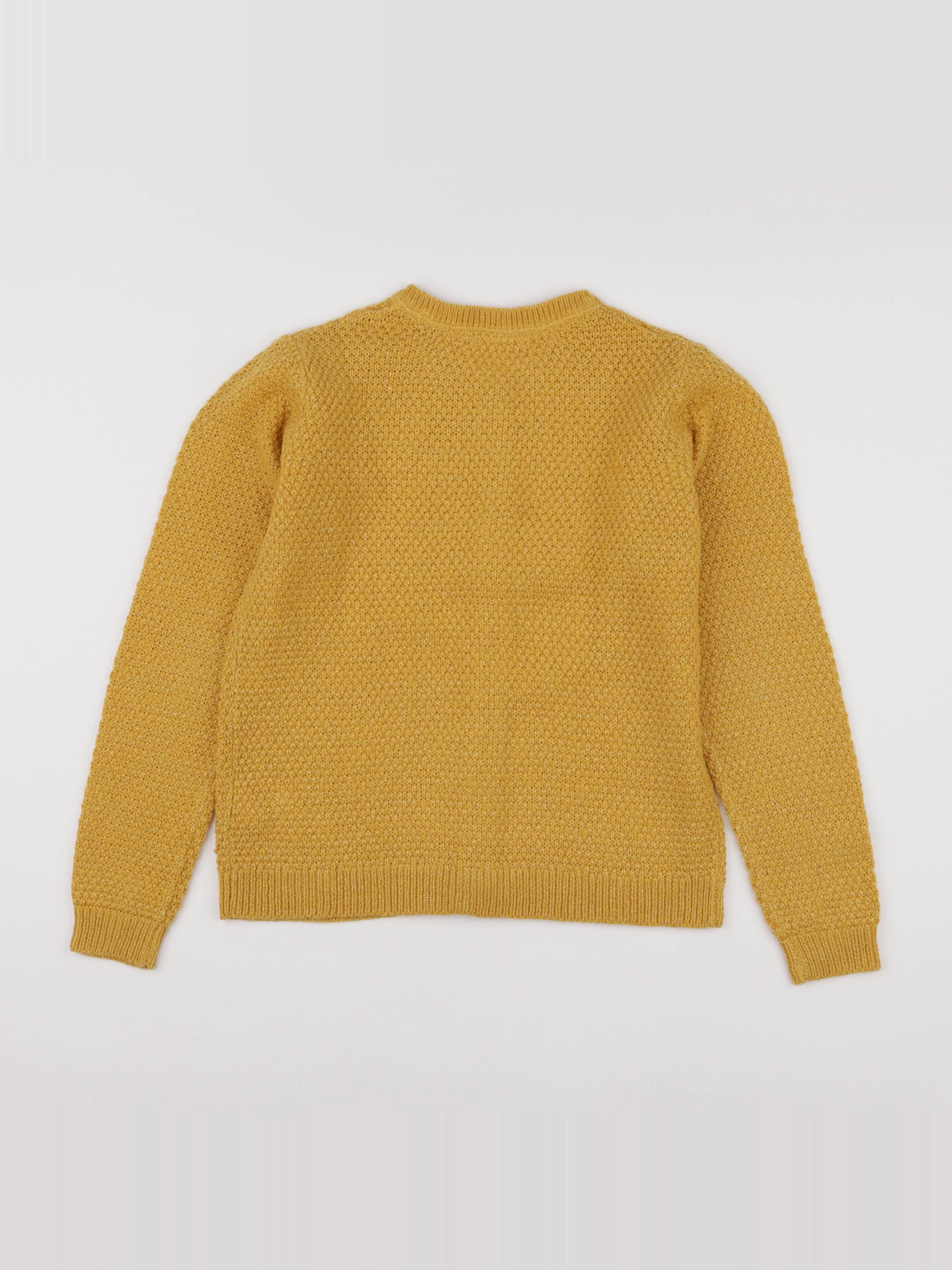 Vertbaudet - gilet jaune - 10 ans