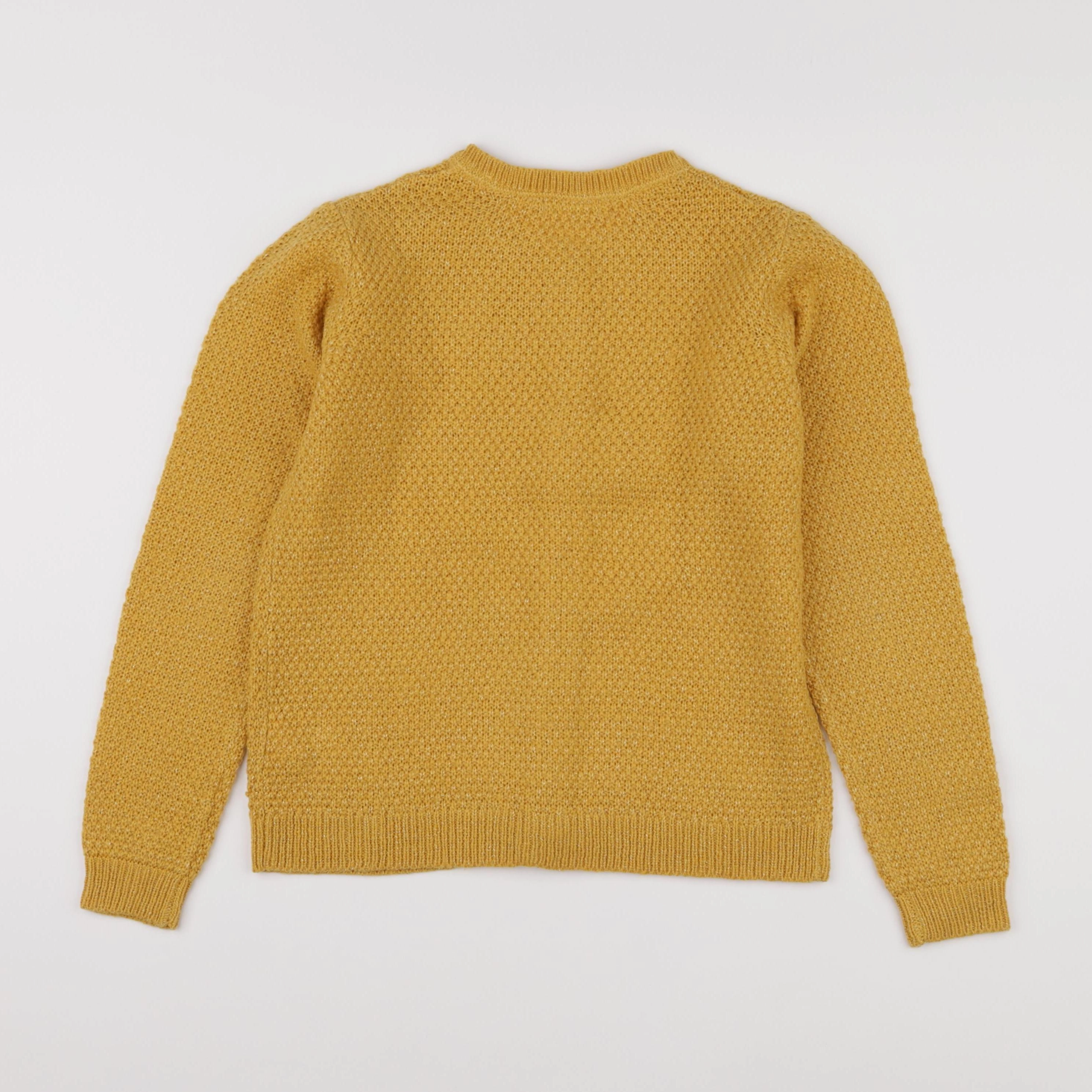 Vertbaudet - gilet jaune - 10 ans
