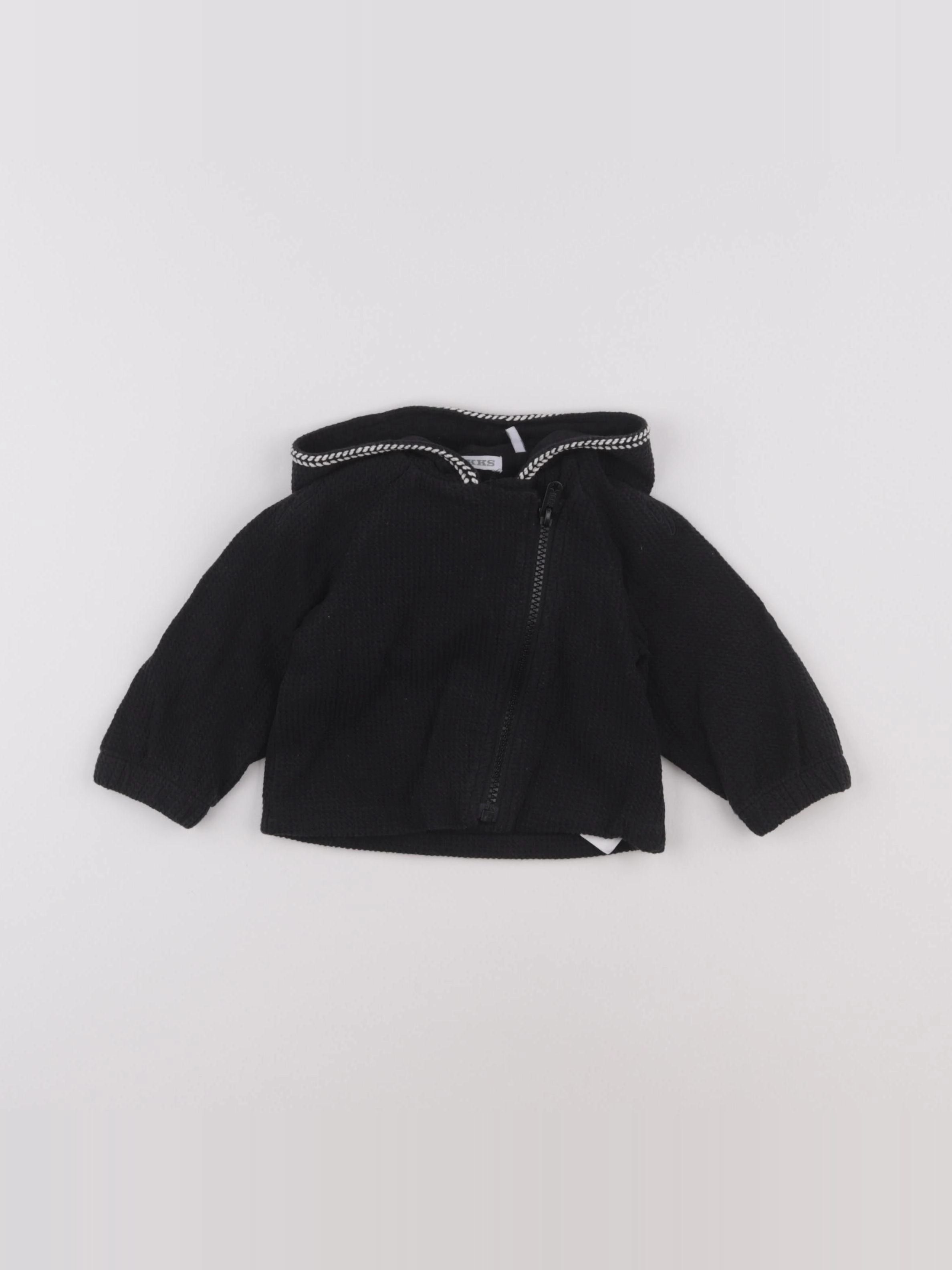 IKKS - sweat noir - 12 mois