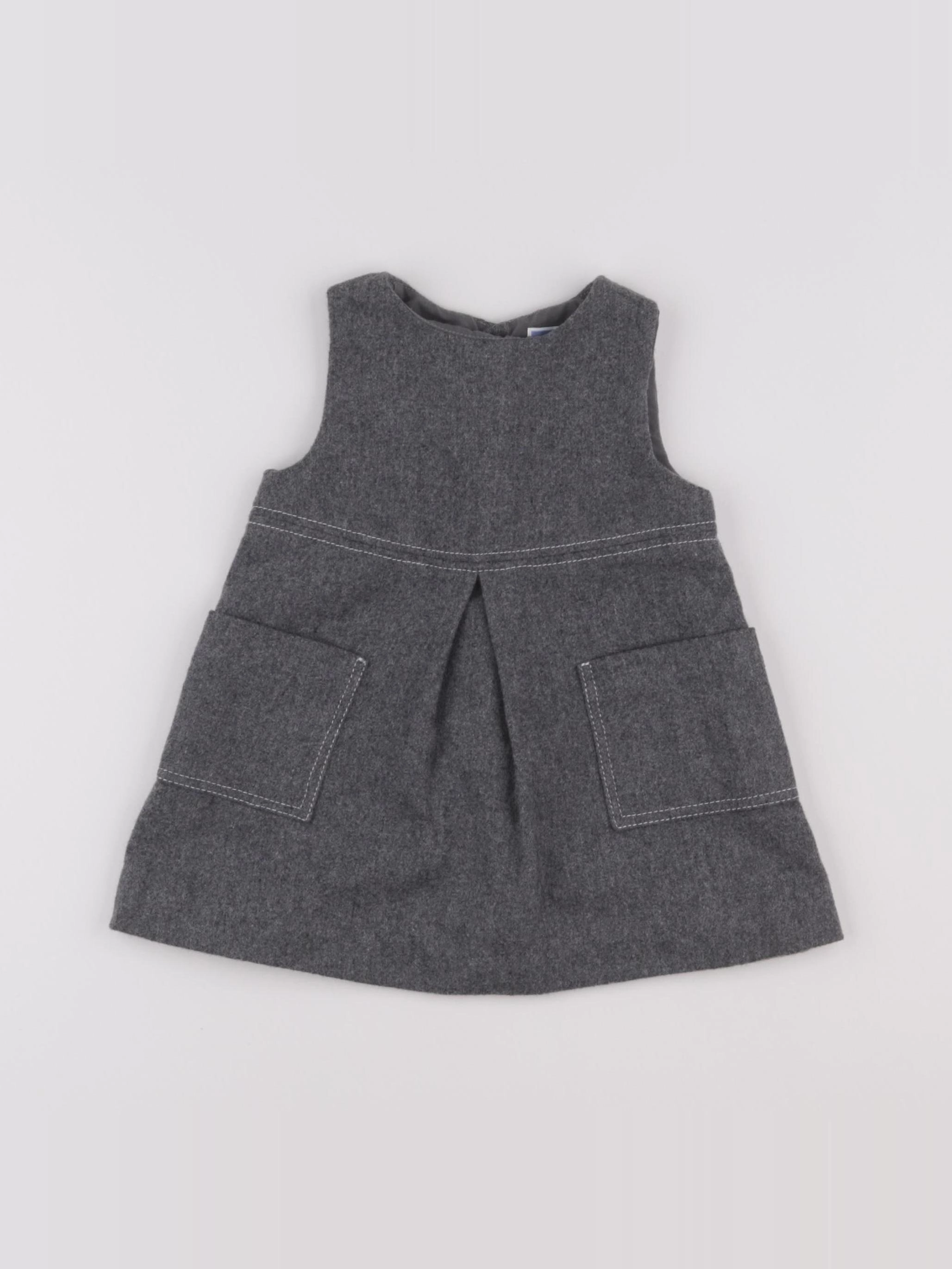 Jacadi - robe gris - 12 mois