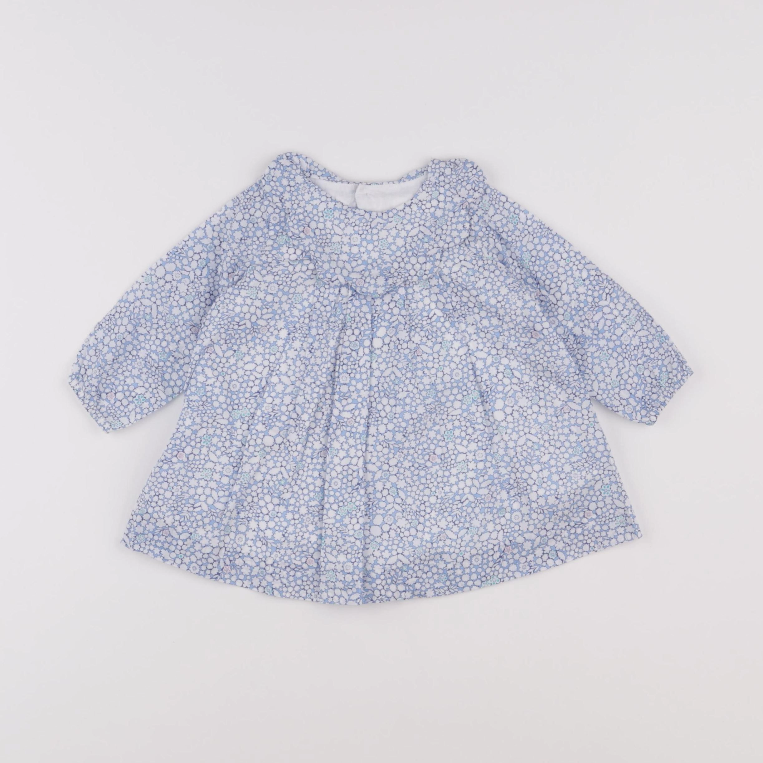 Jacadi - robe bleu - 6 mois