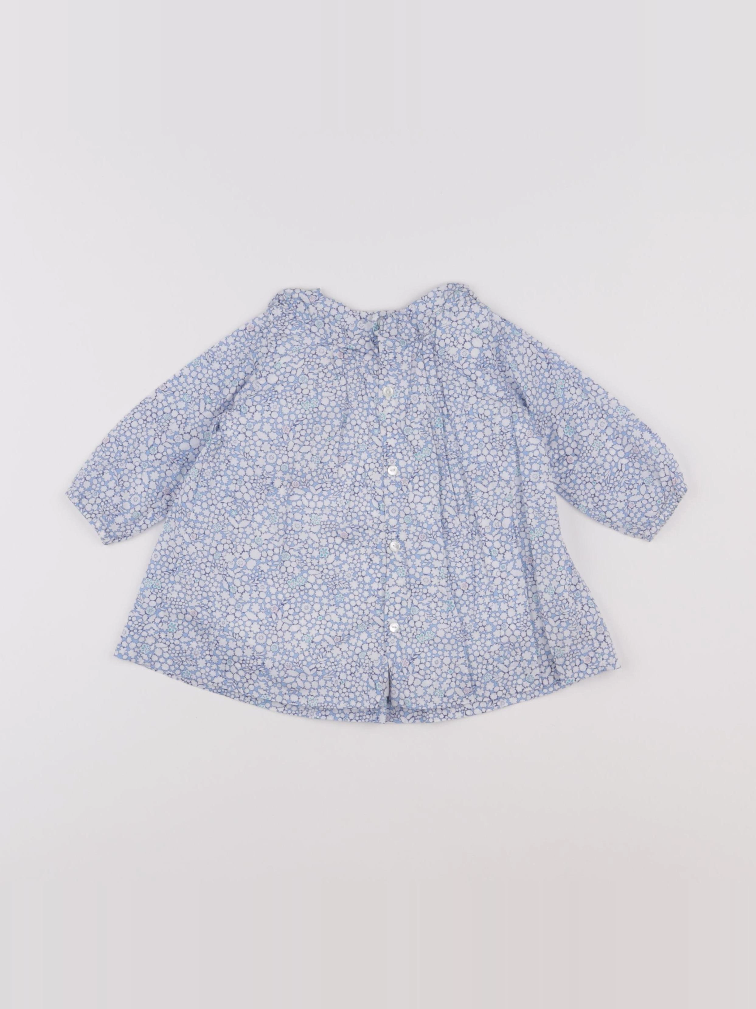 Jacadi - robe bleu - 6 mois