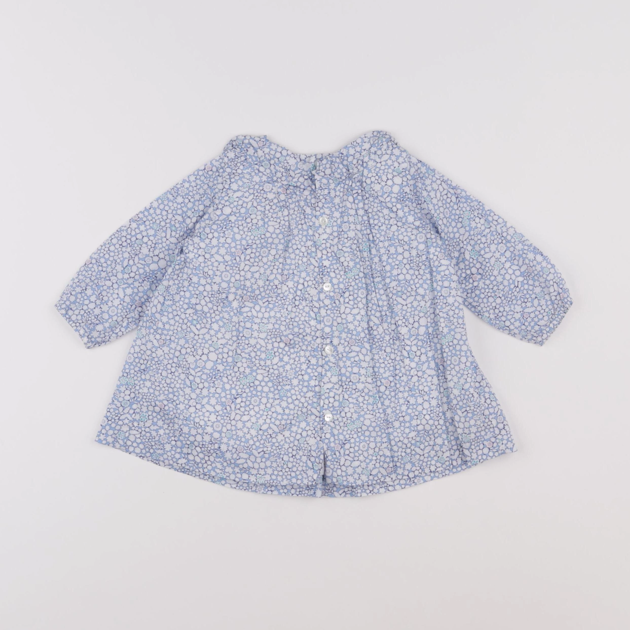 Jacadi - robe bleu - 6 mois