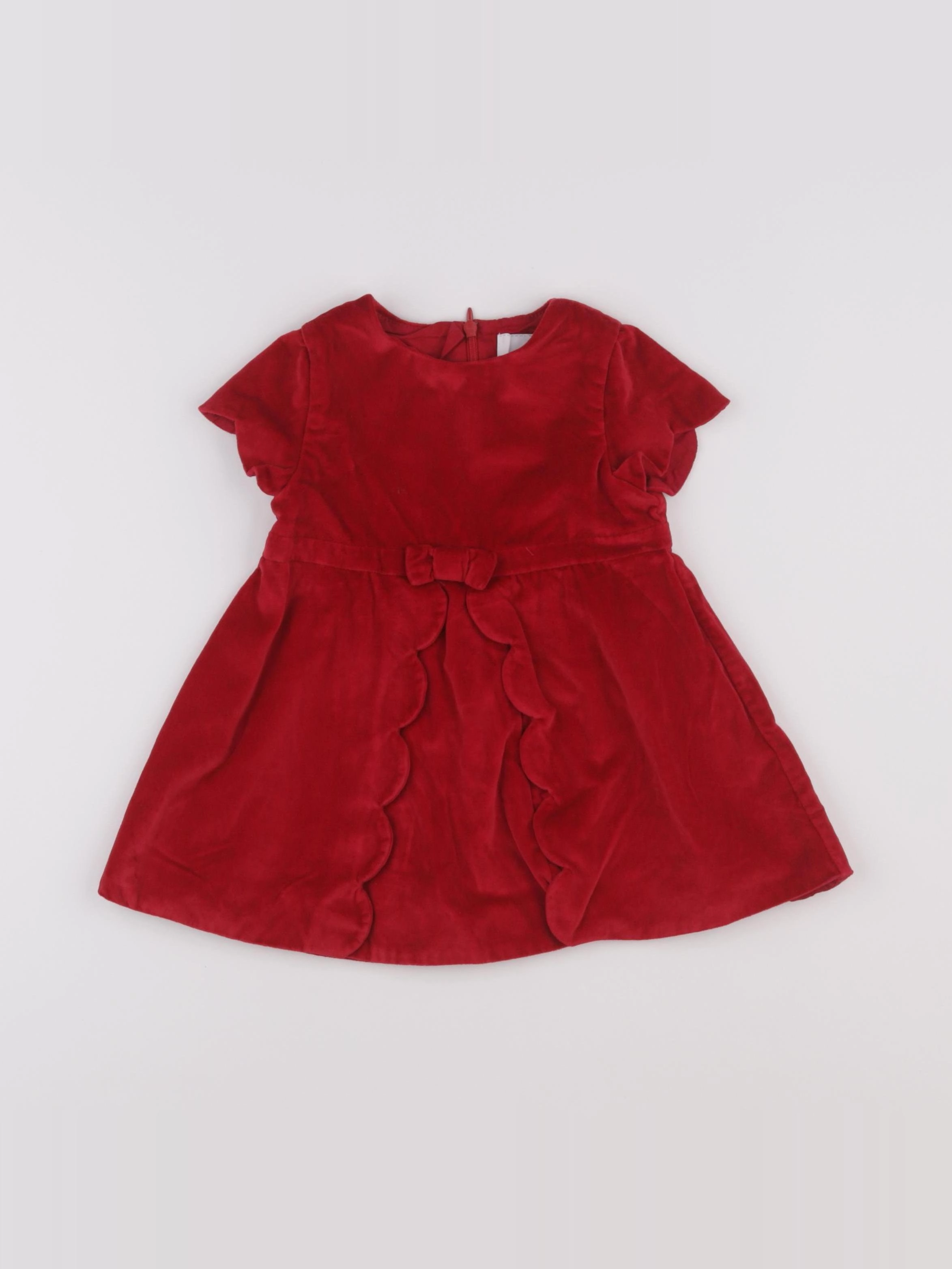 Jacadi - robe rouge - 18 mois