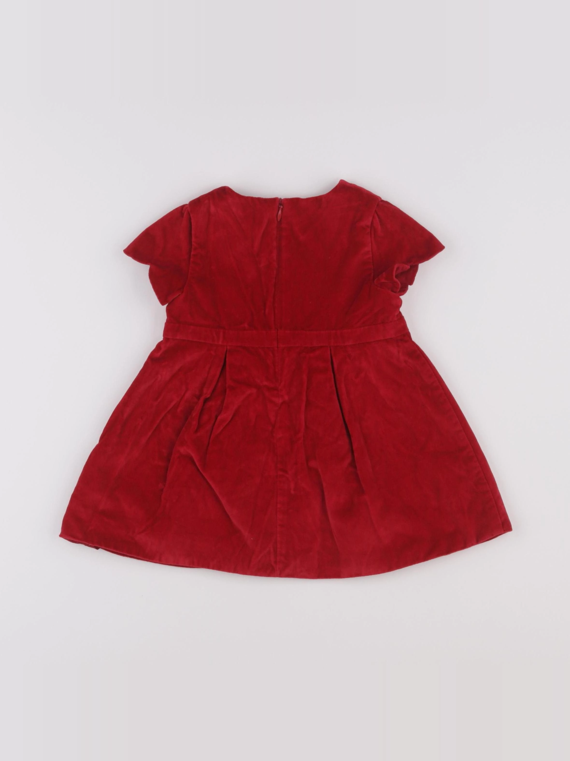 Jacadi - robe rouge - 18 mois