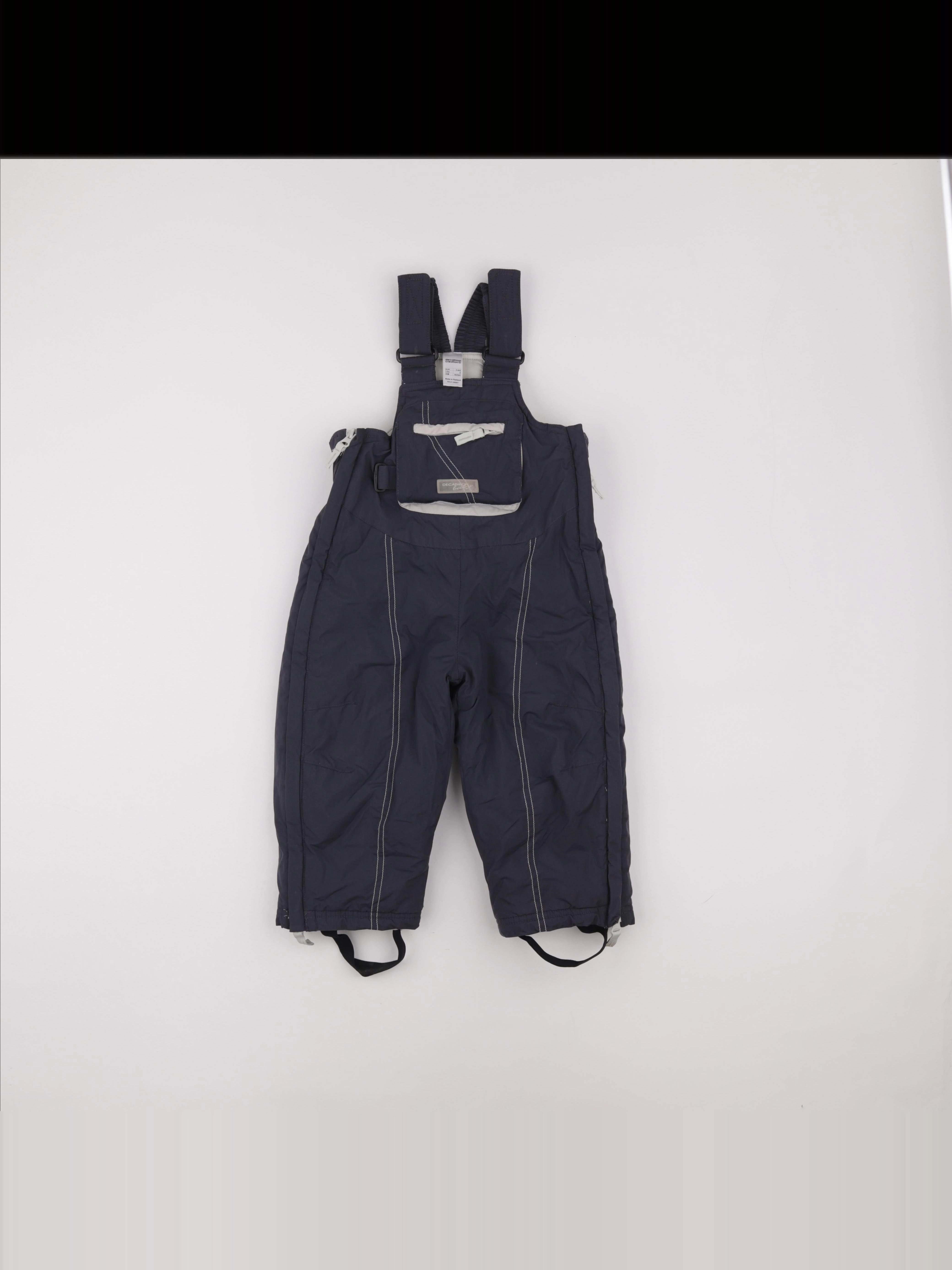 Decathlon ski - combinaison de ski bleu - 2 ans