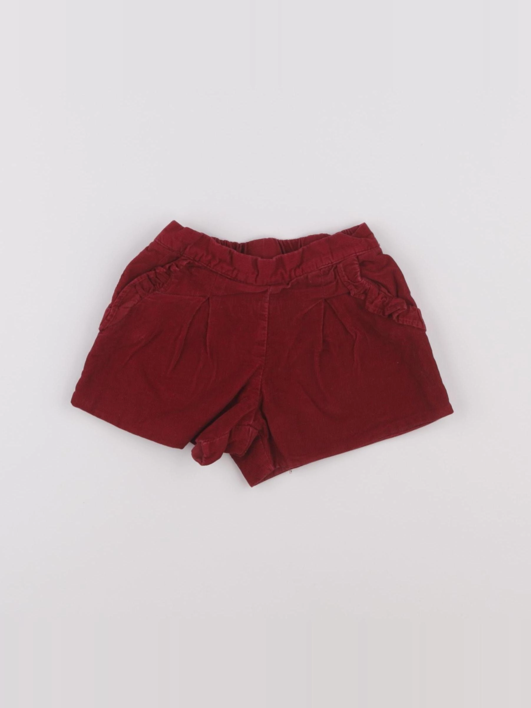 Jacadi - short rouge - 12 mois