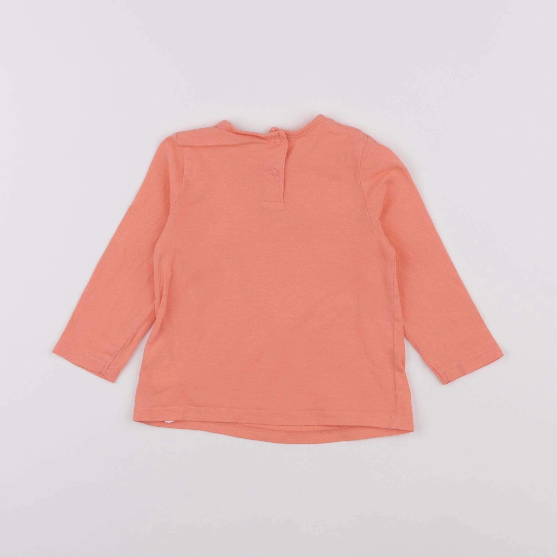 Tape à l'oeil - tee-shirt orange - 18 mois