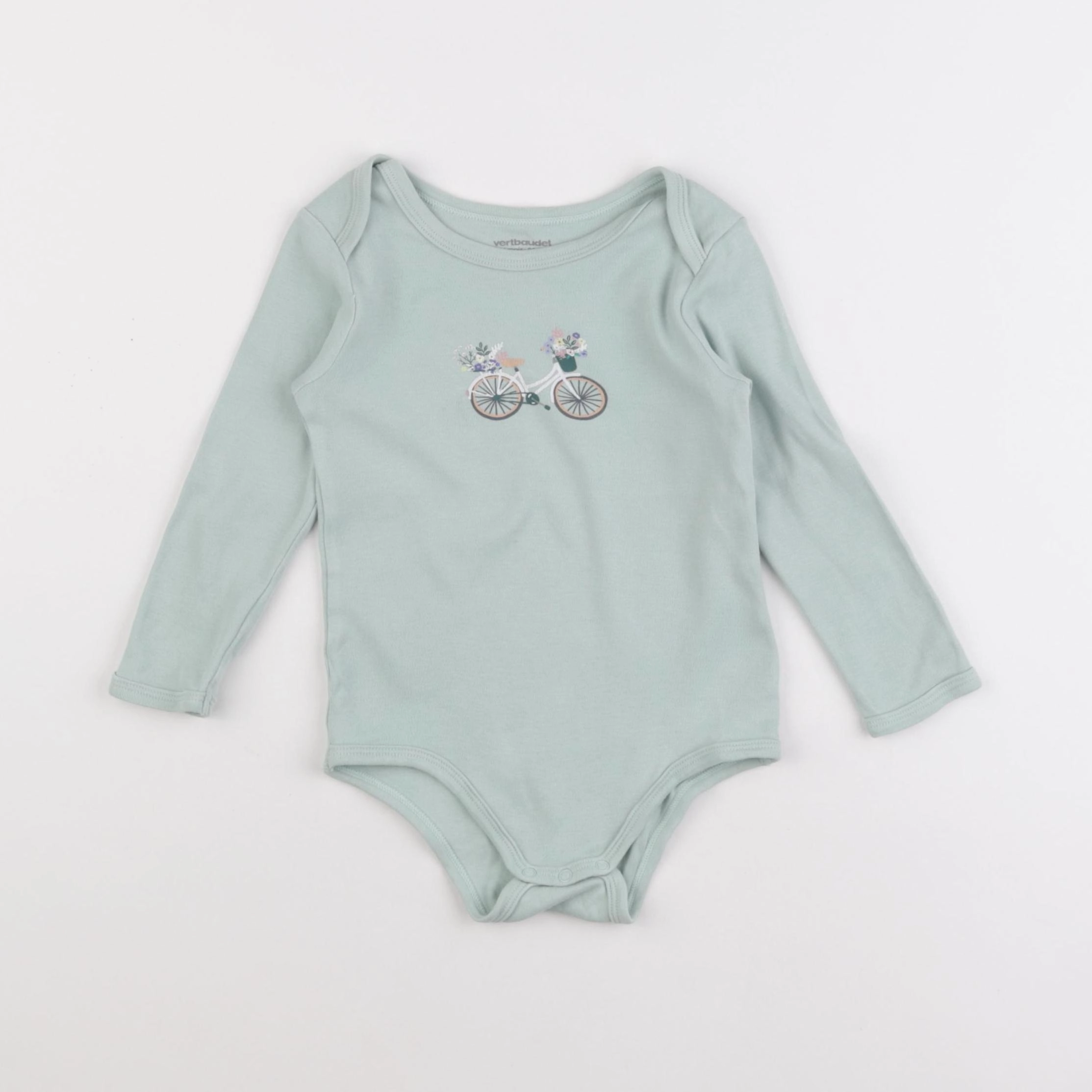Vertbaudet - body bleu - 2 ans