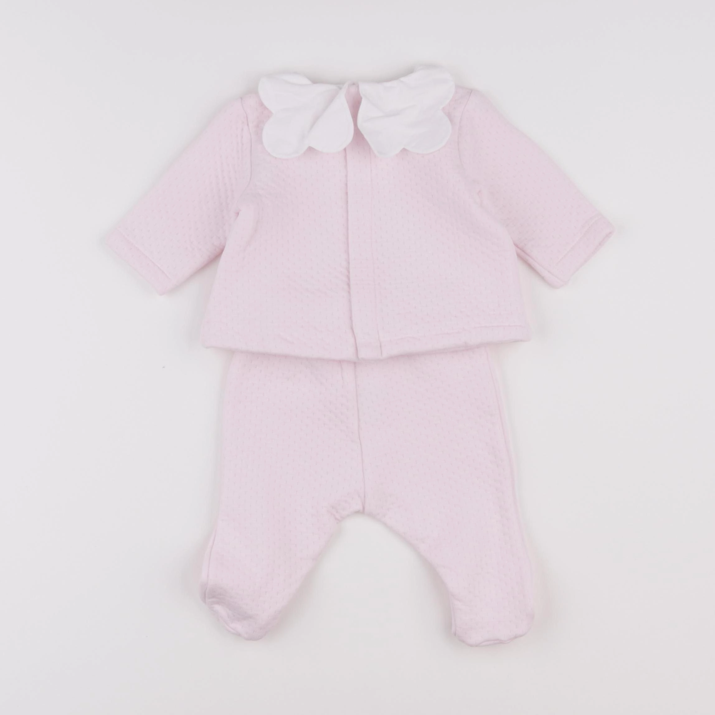 Jacadi - pyjama coton rose - 3 mois