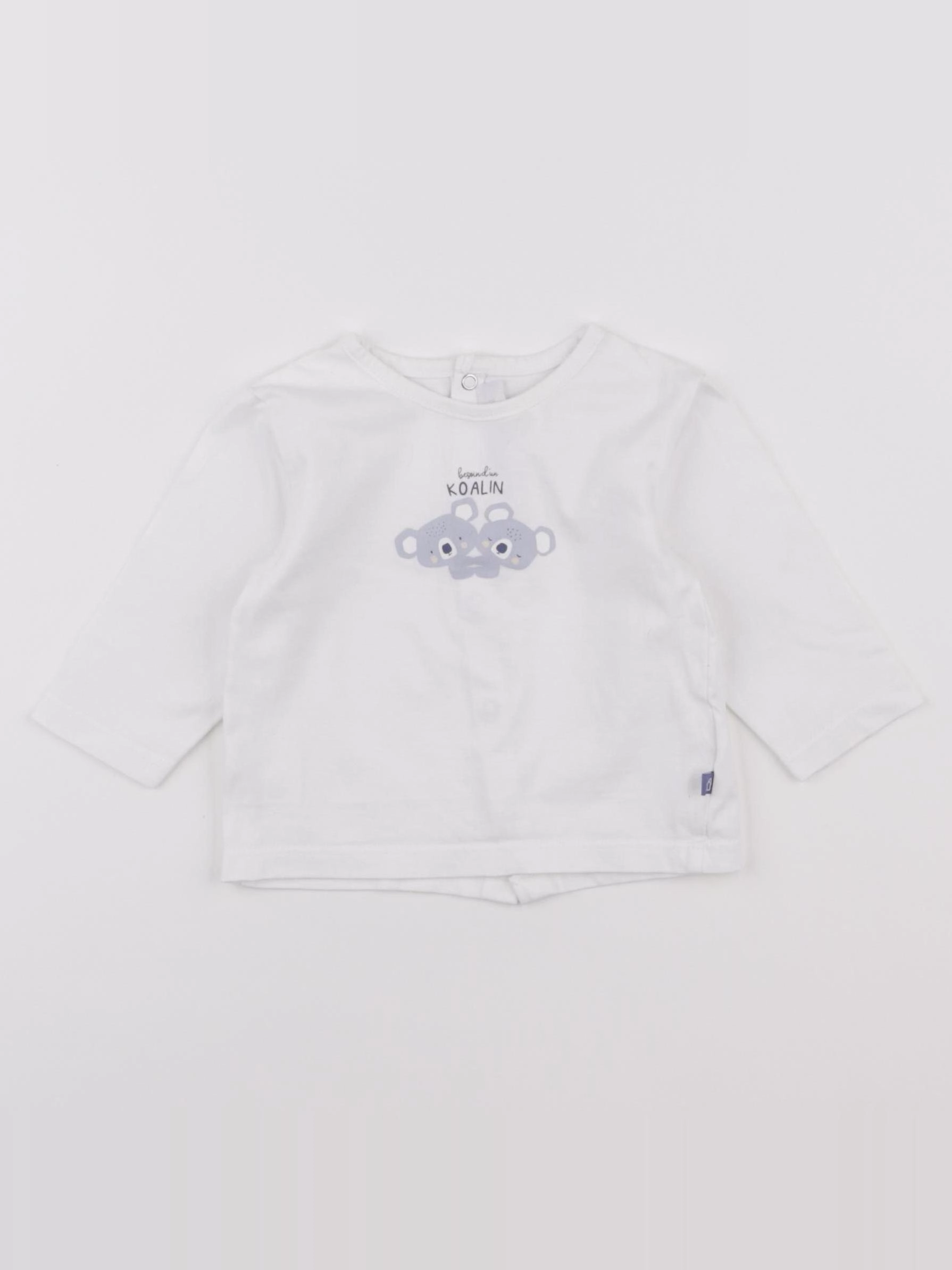 Cadet Rousselle - tee-shirt blanc - 3 mois