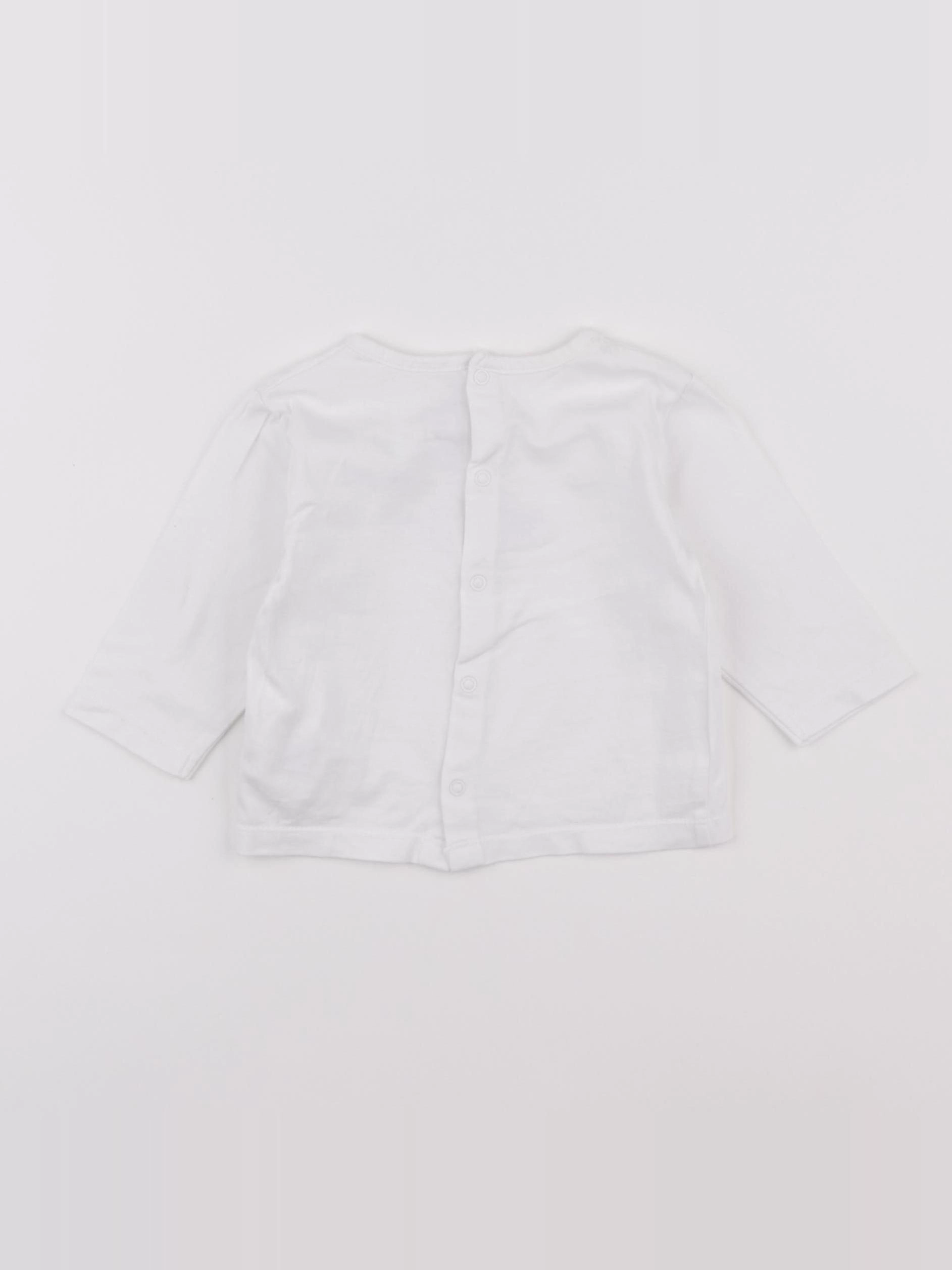 Cadet Rousselle - tee-shirt blanc - 3 mois