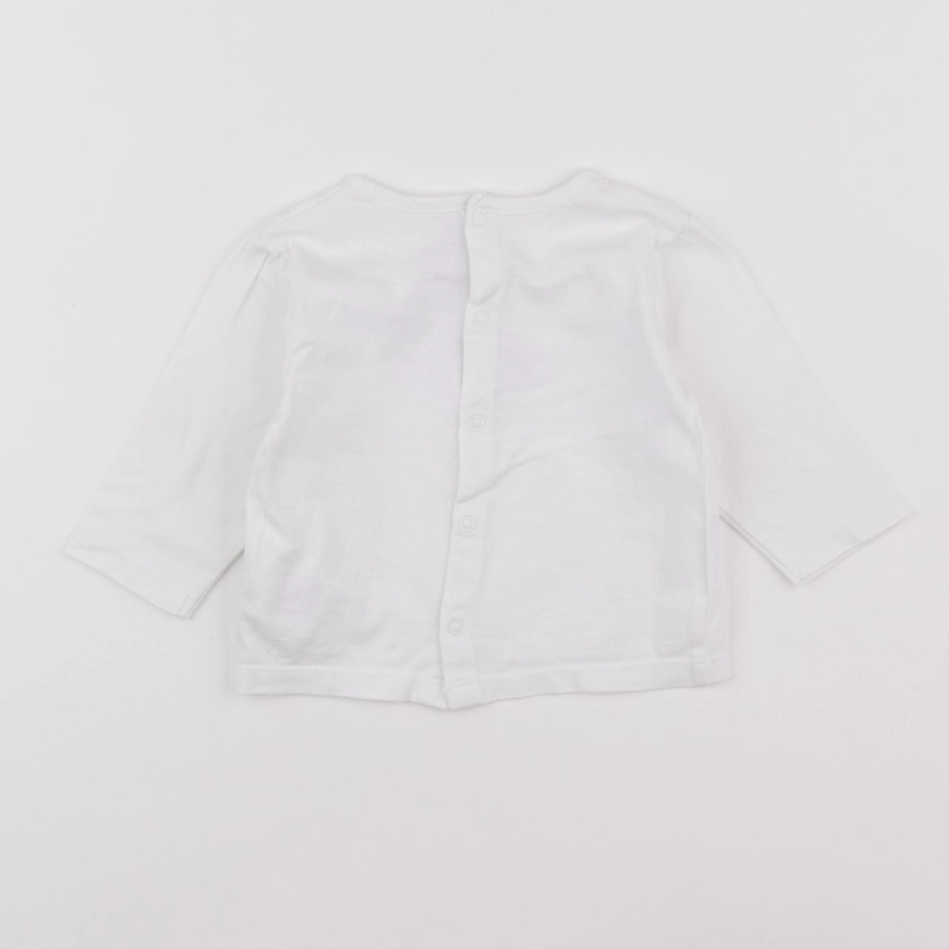 Cadet Rousselle - tee-shirt blanc - 3 mois