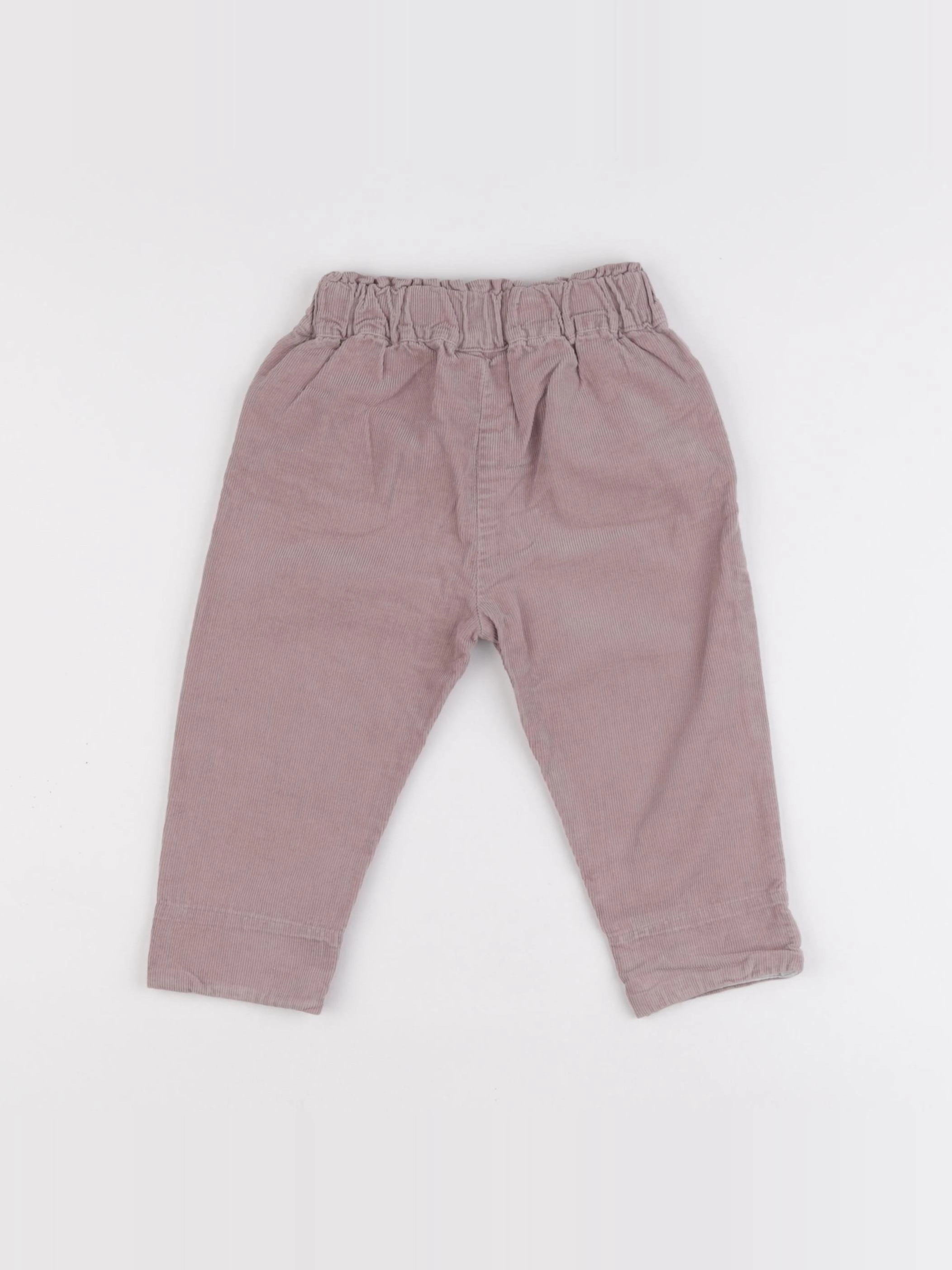 Vertbaudet - pantalon violet - 18 mois