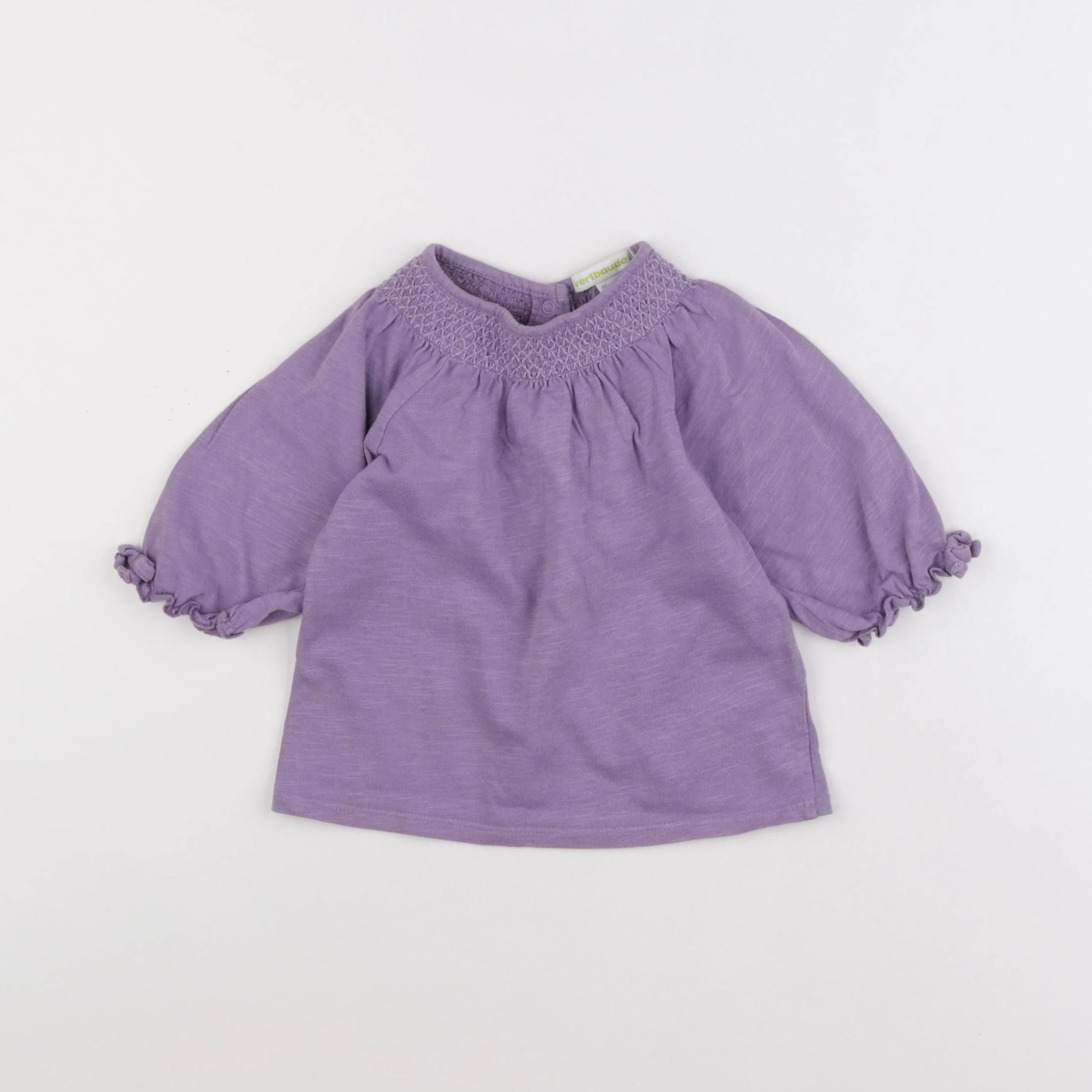 Vertbaudet - tee-shirt violet - 2 ans
