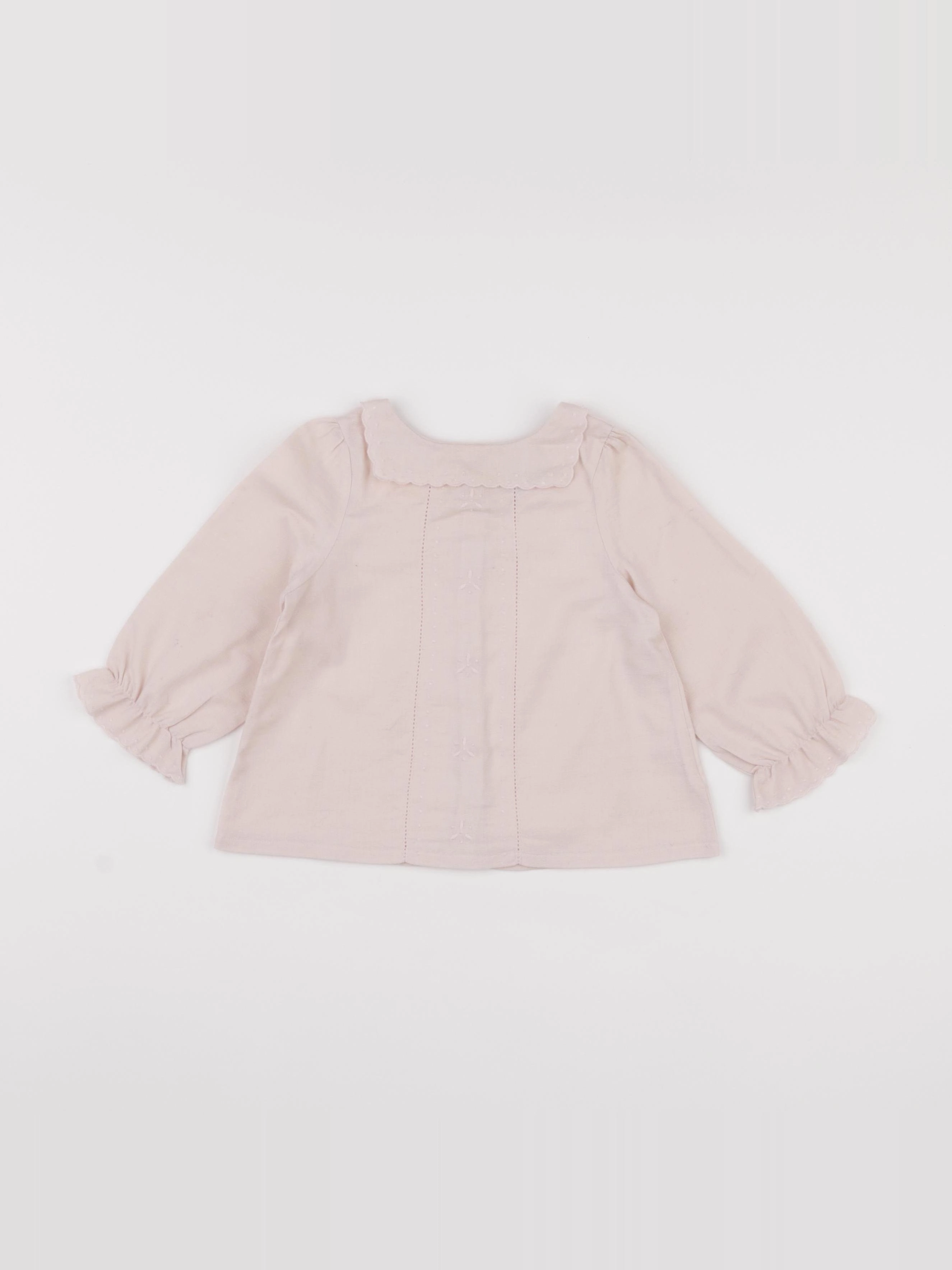 Cyrillus - blouse rose - 18 mois