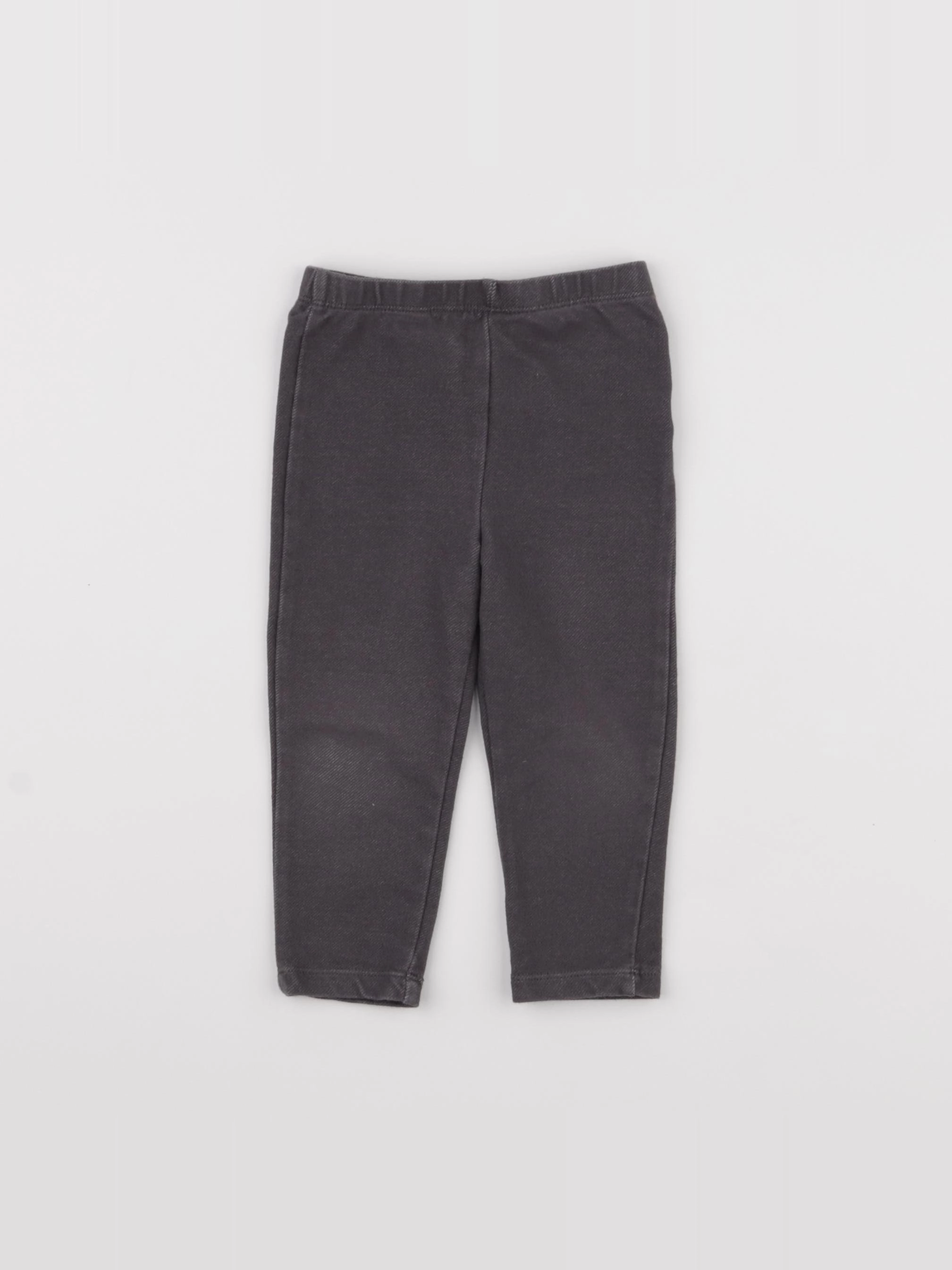 La Redoute - legging gris - 18 mois