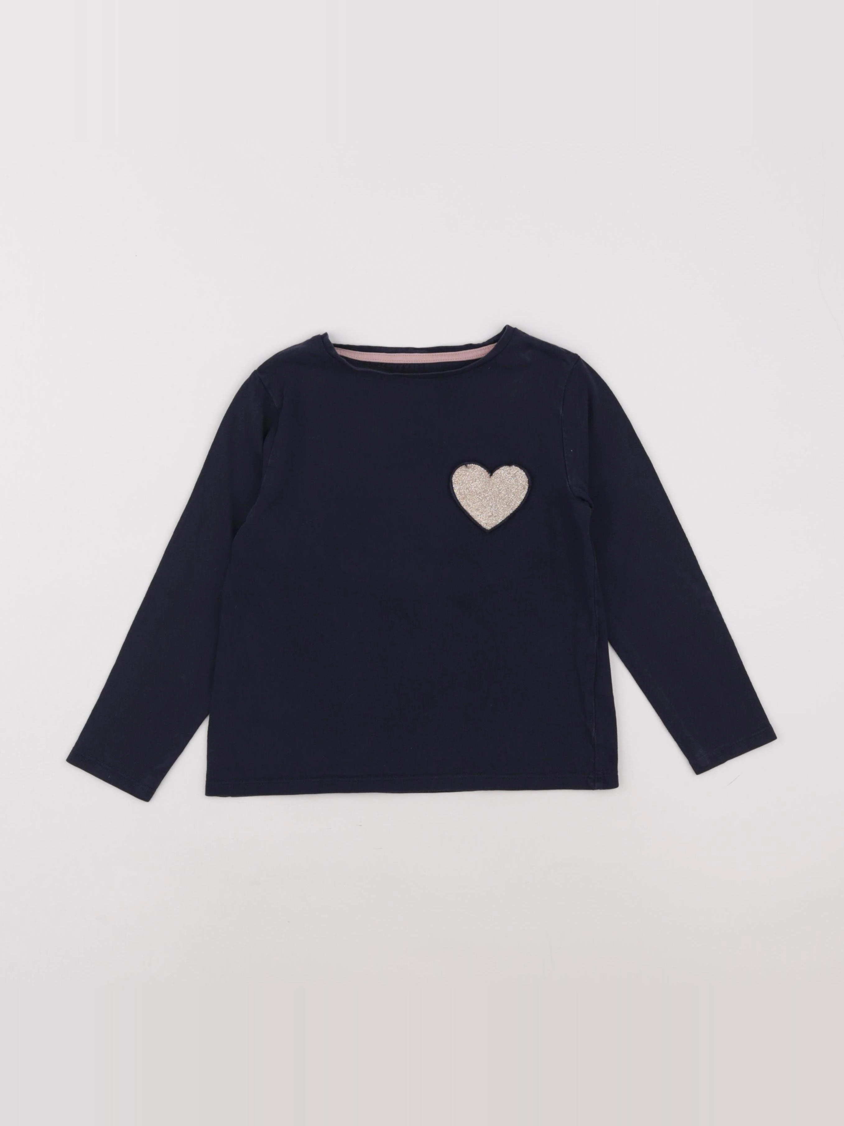 Vertbaudet - tee-shirt bleu - 6 ans