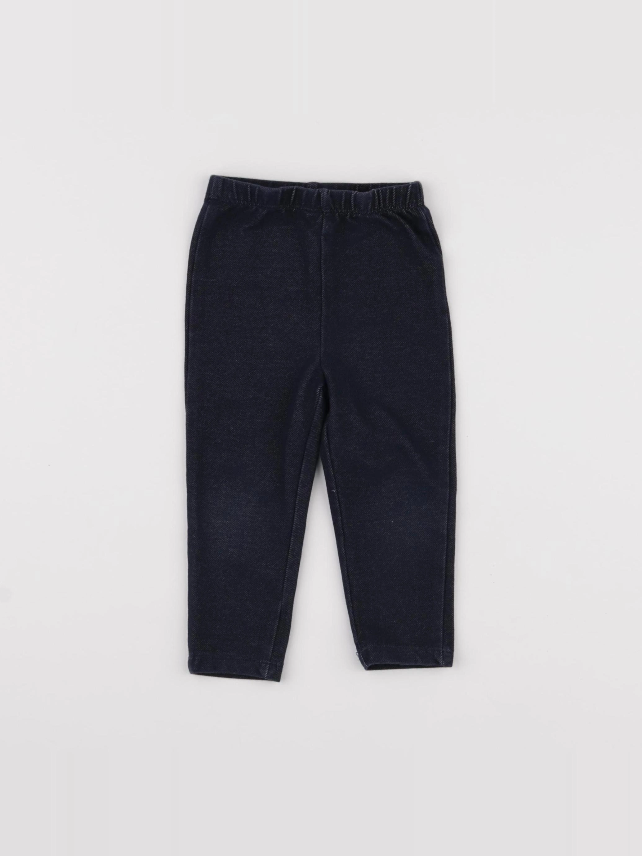 La Redoute - legging bleu - 18 mois