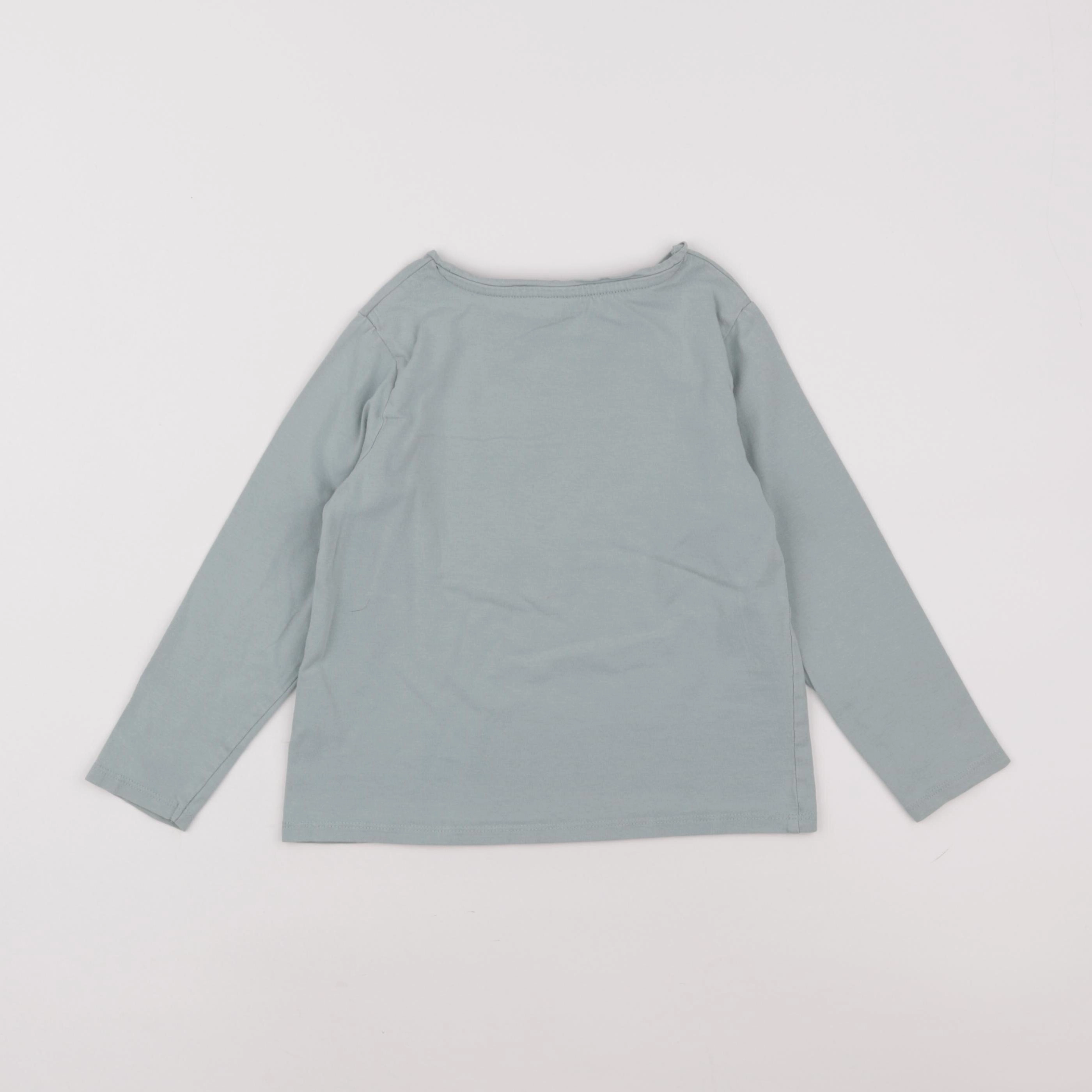 Vertbaudet - tee-shirt vert - 6 ans
