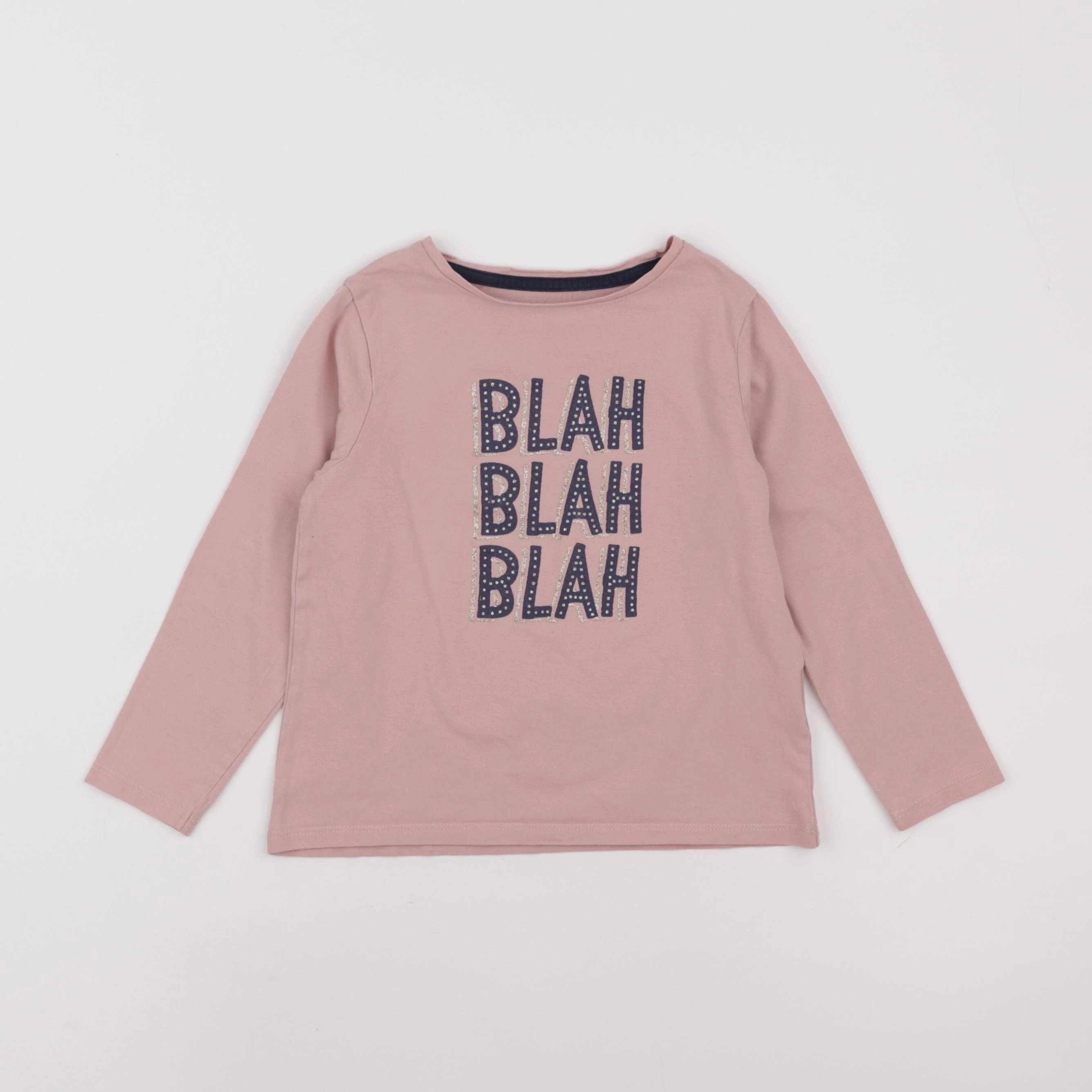 Vertbaudet - tee-shirt rose - 6 ans