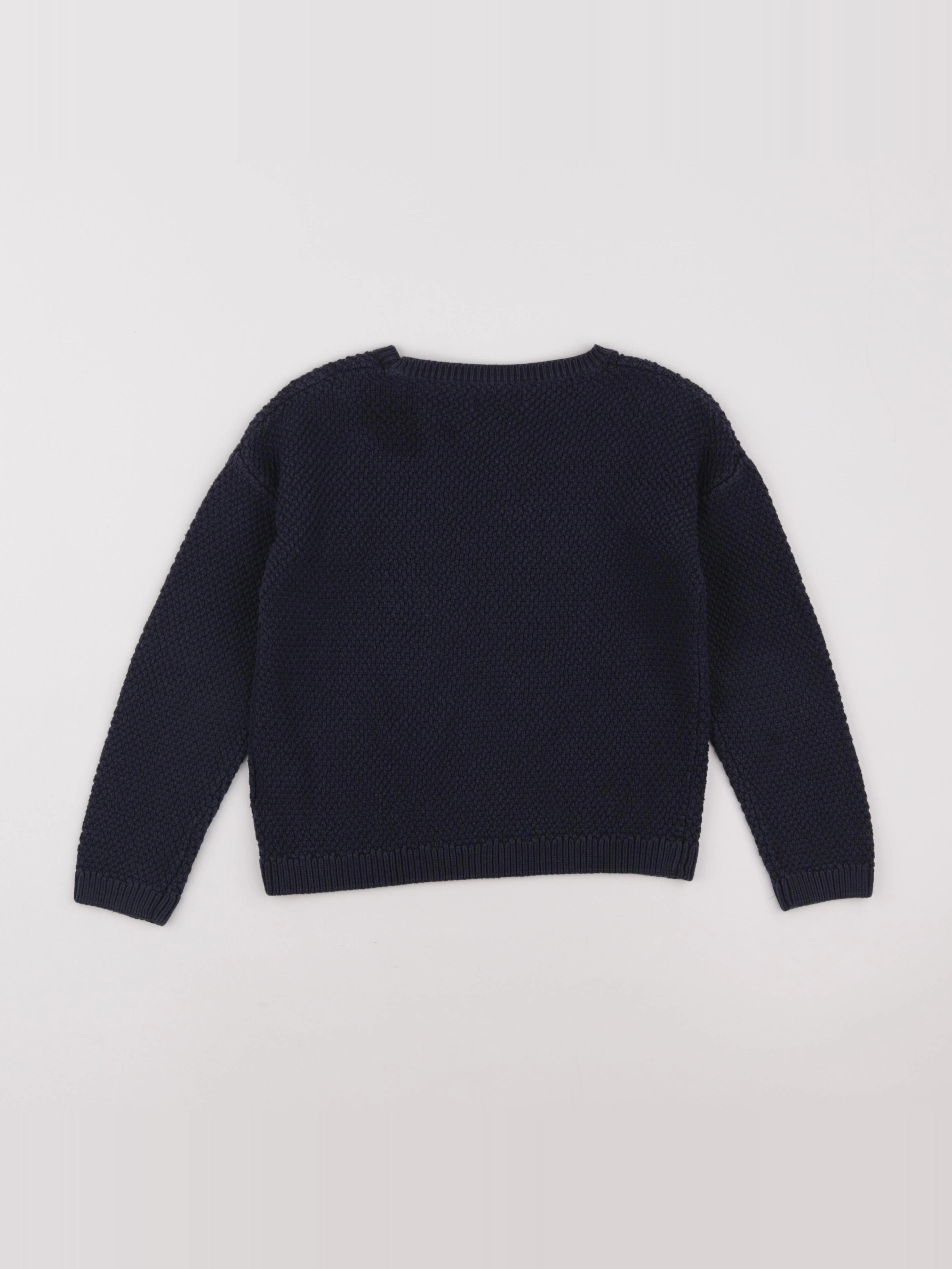 Vertbaudet - pull bleu - 8 ans