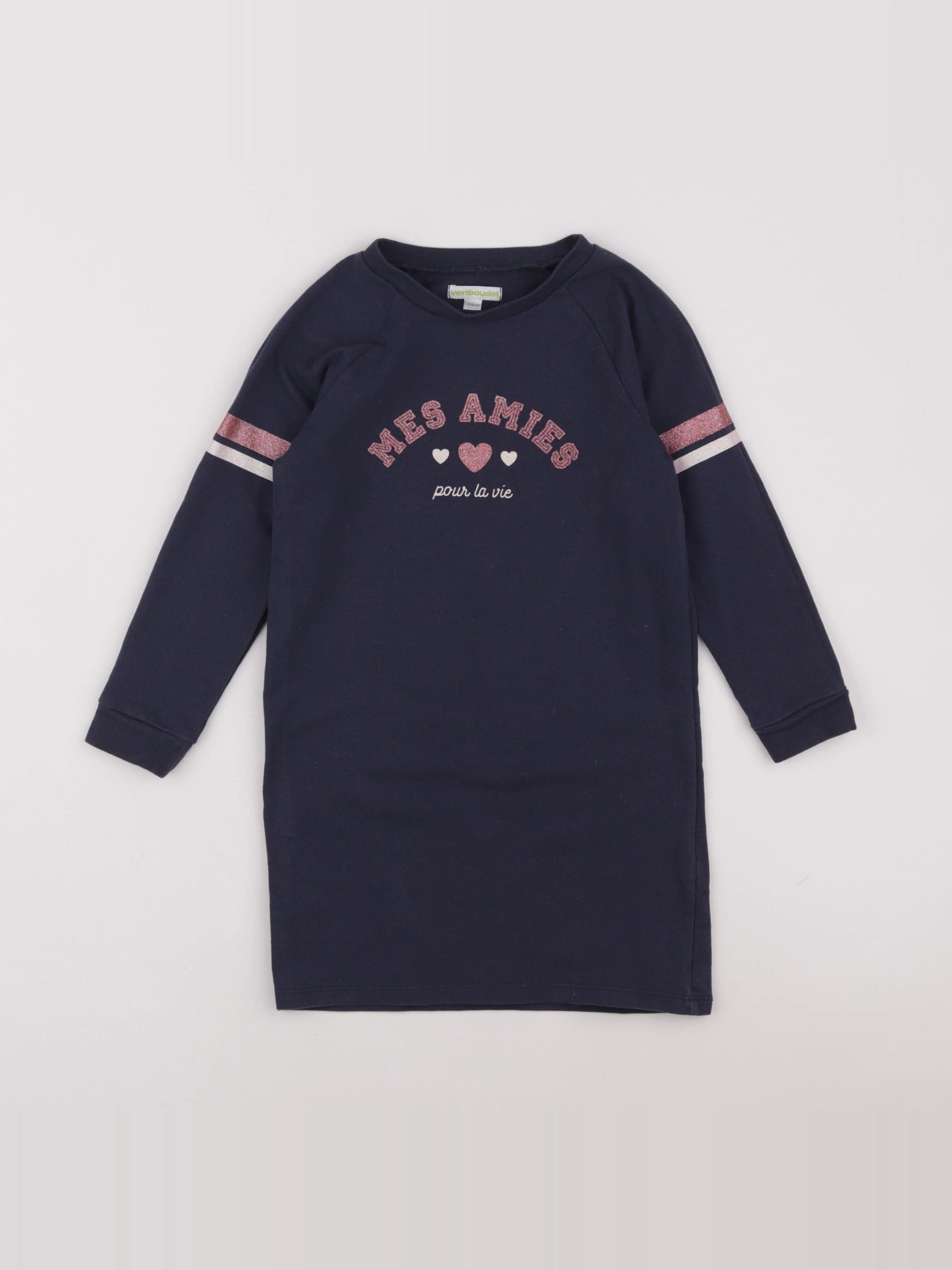 Vertbaudet - robe bleu - 6 ans
