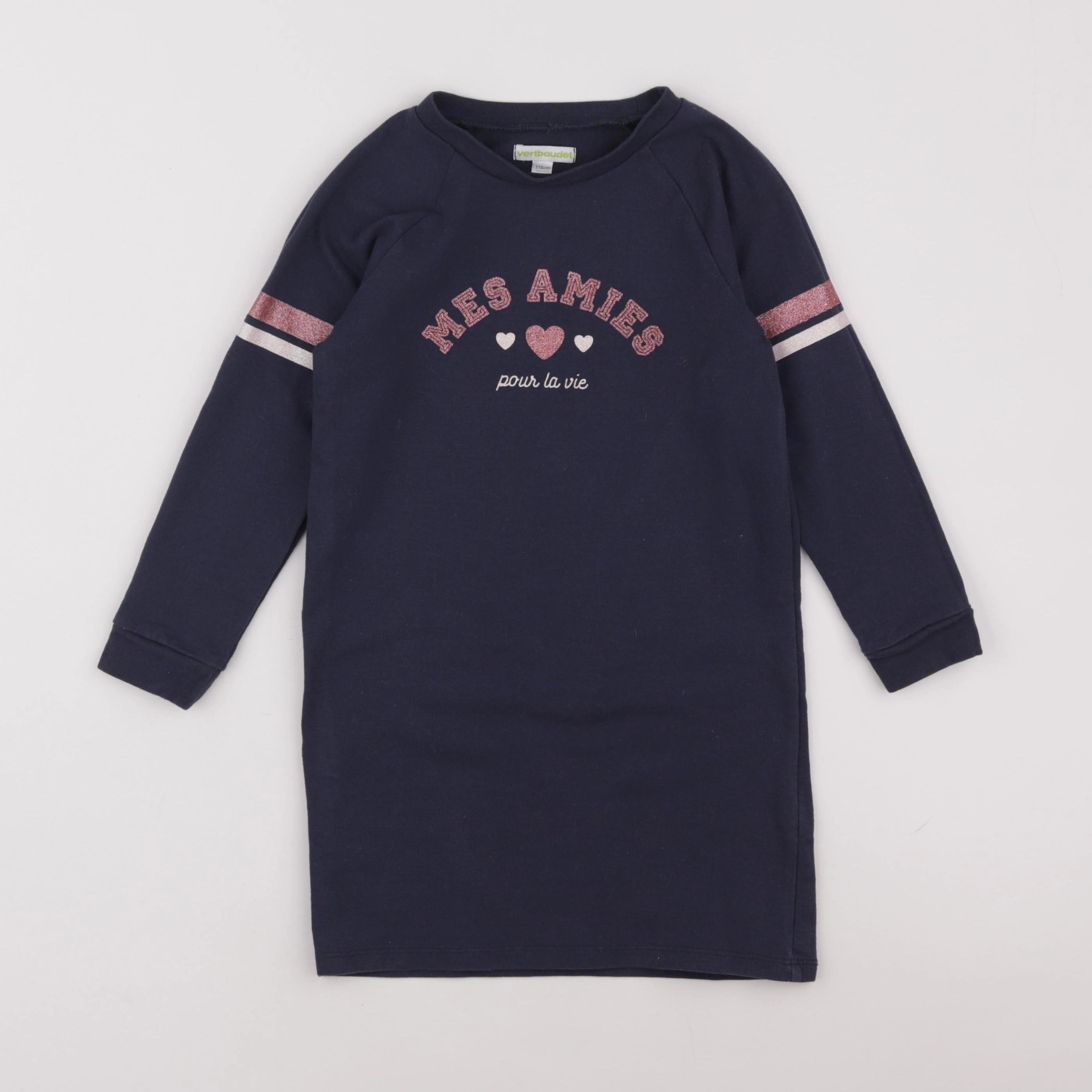 Vertbaudet - robe bleu - 6 ans
