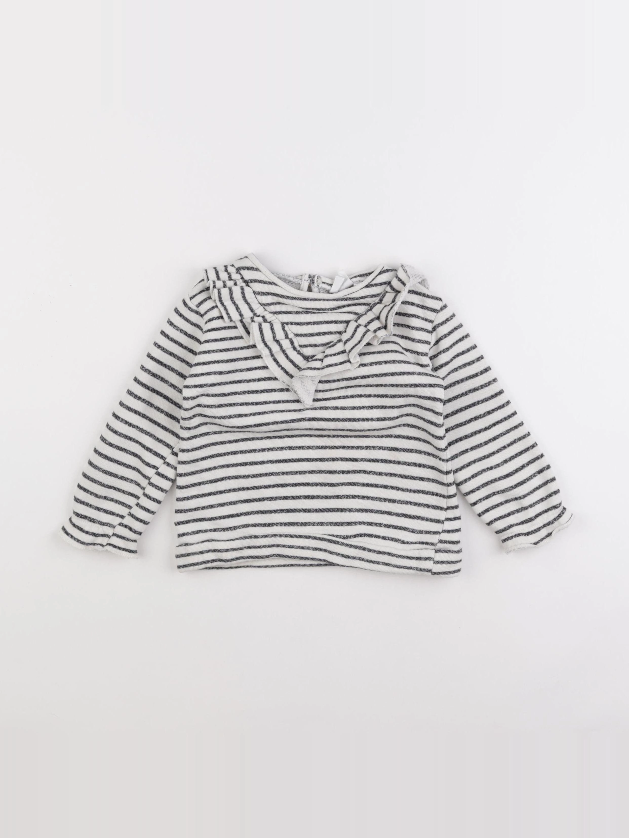 Zara - sweat bleu - 18/24 mois