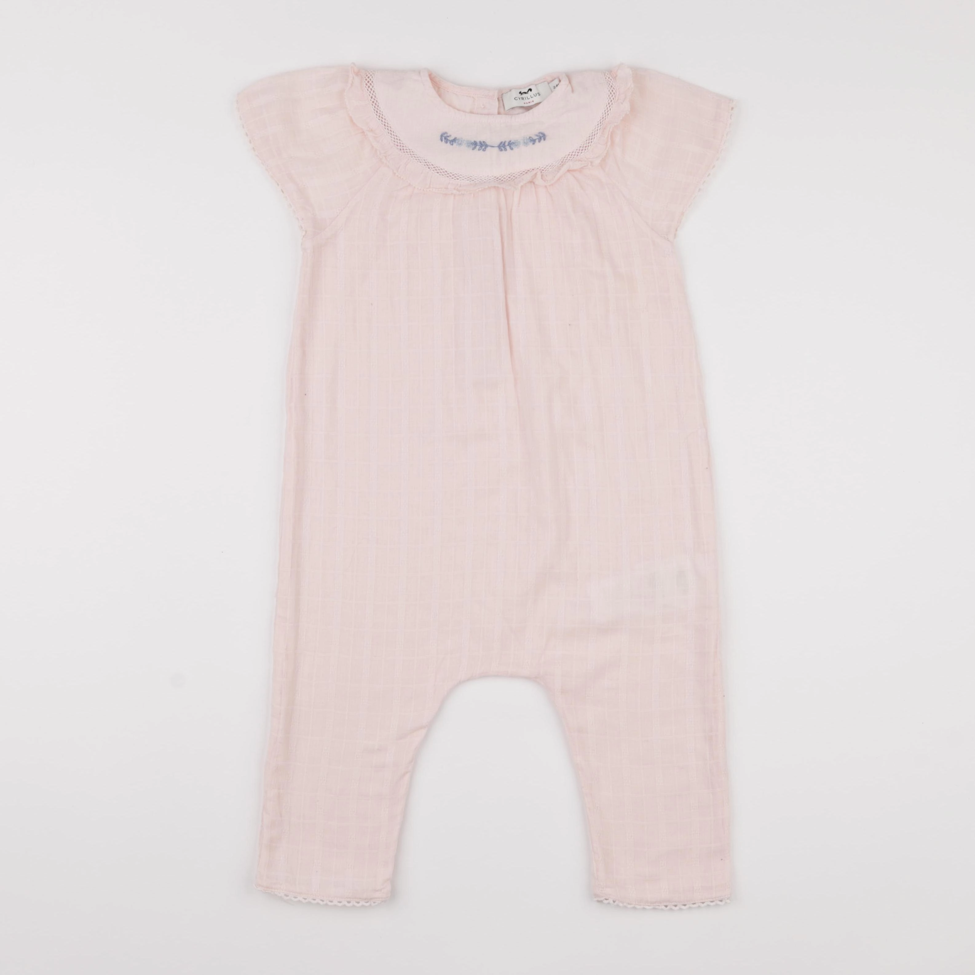 Cyrillus - combinaison rose - 24 mois