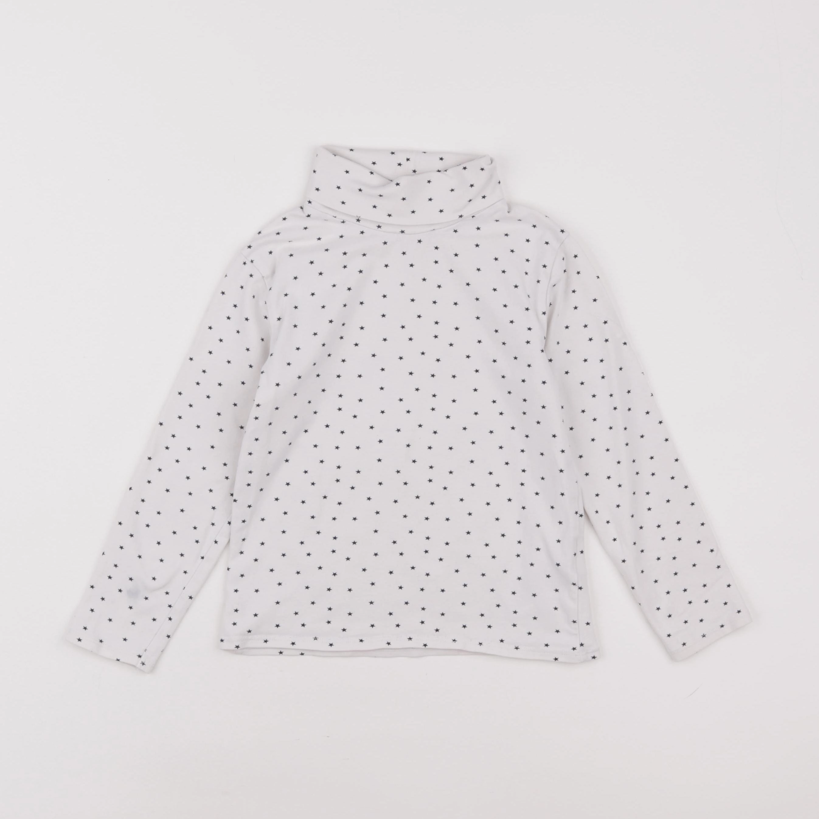 Vertbaudet - sous-pull blanc - 6 ans