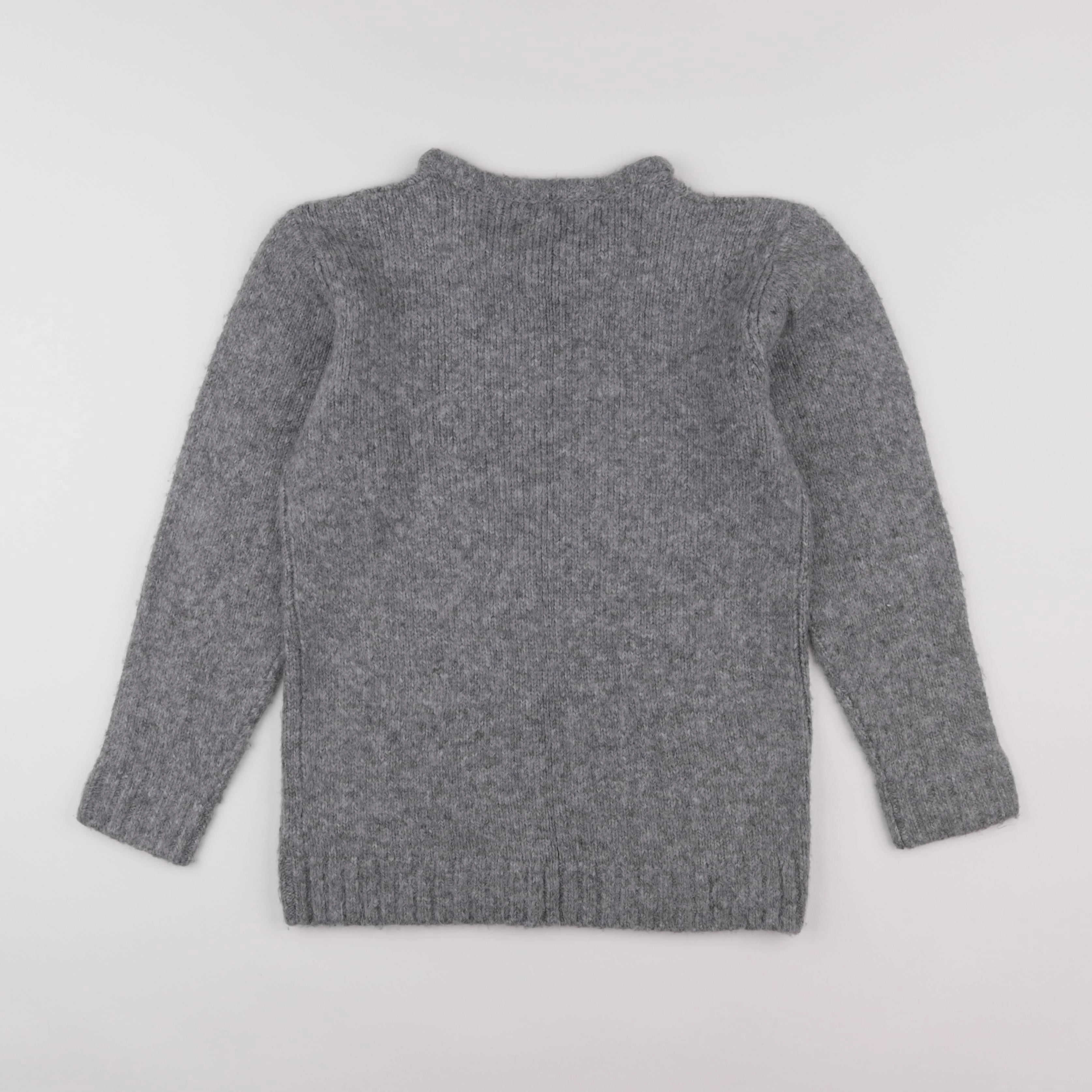 Vertbaudet - pull gris - 14 ans