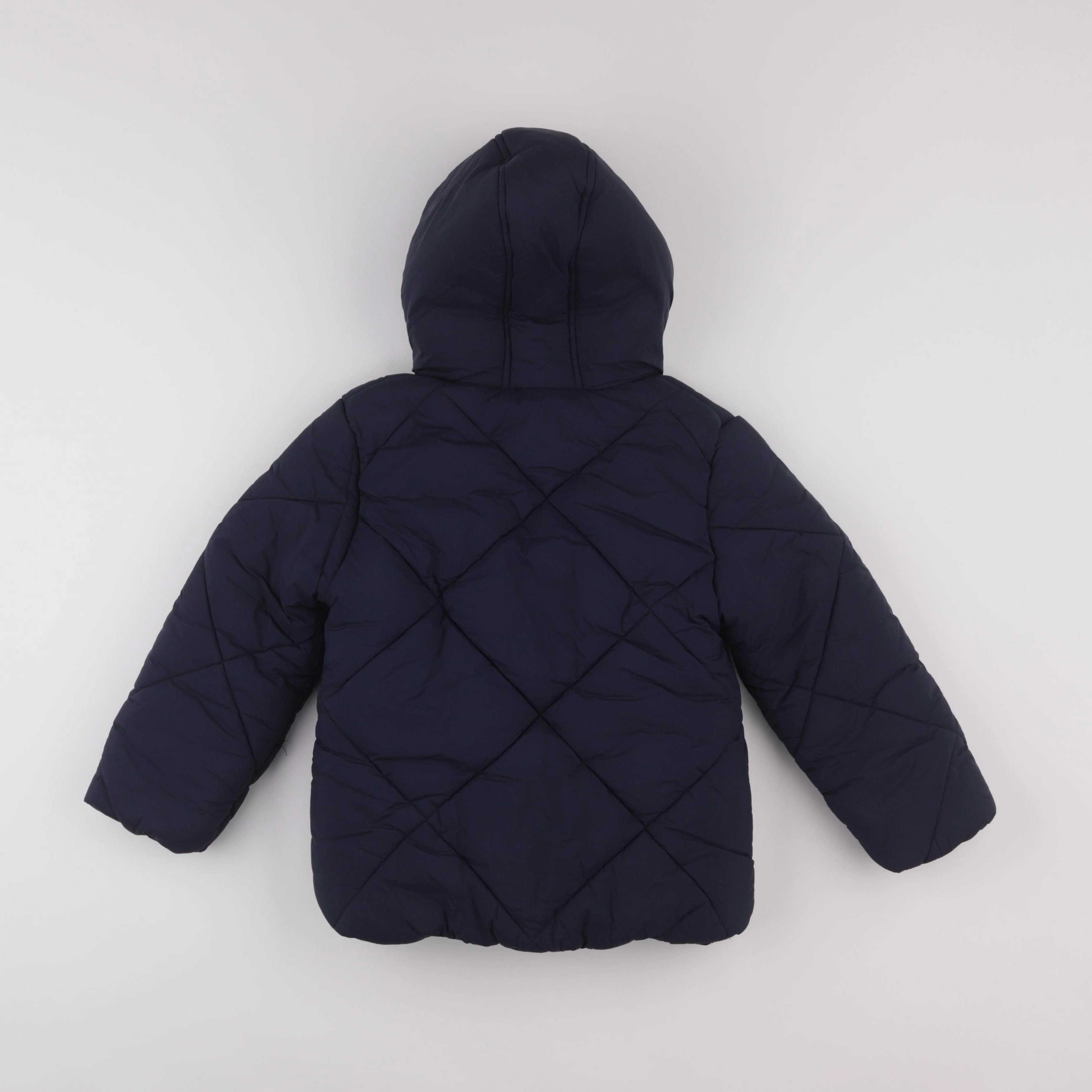 Vertbaudet - doudoune bleu - 7 ans