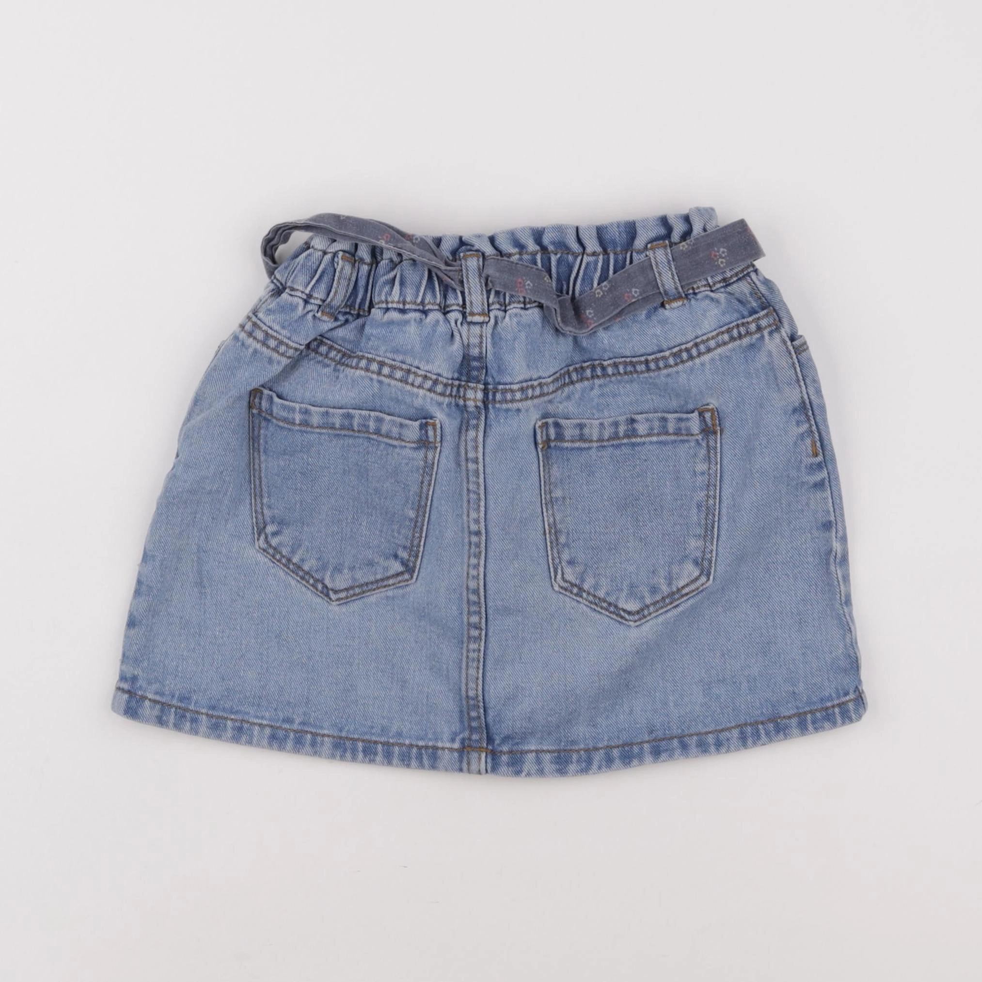 Vertbaudet - jupe bleu - 8 ans