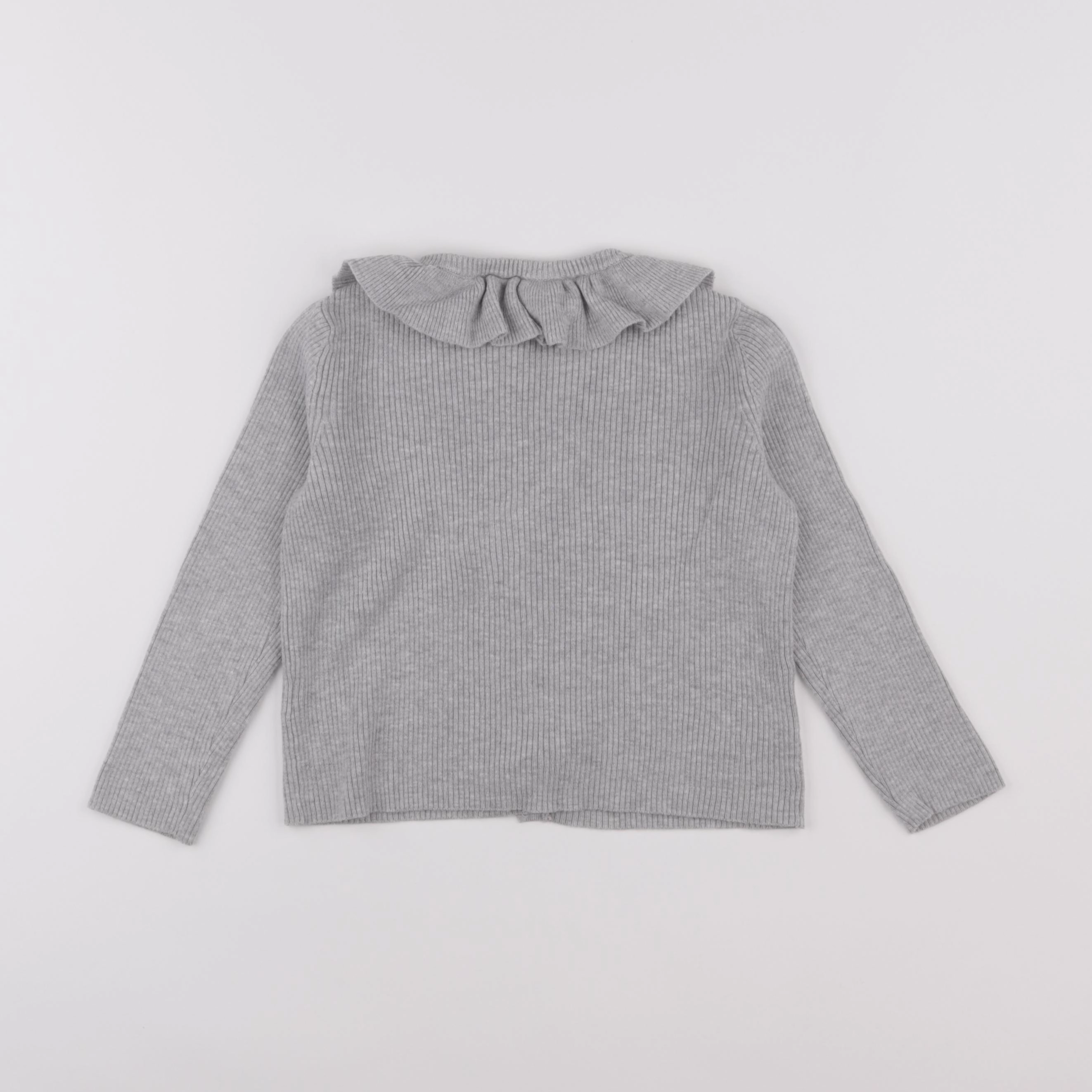 Vertbaudet - gilet gris - 5 ans