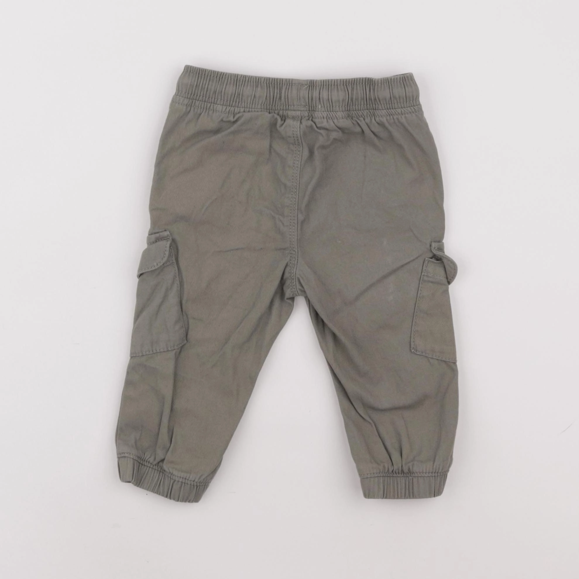 Vertbaudet - pantalon vert - 9 mois