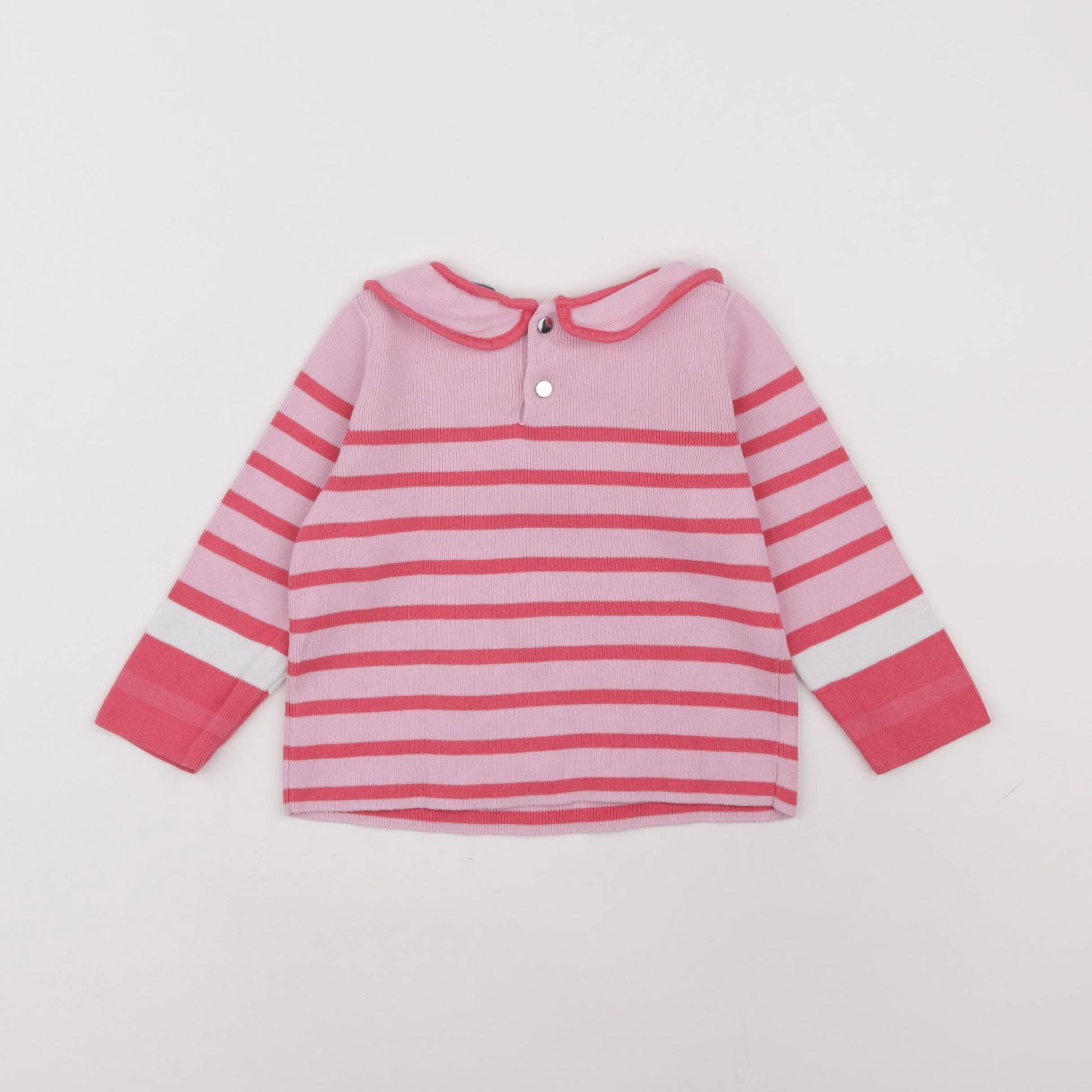 Jacadi - pull rose - 18 mois