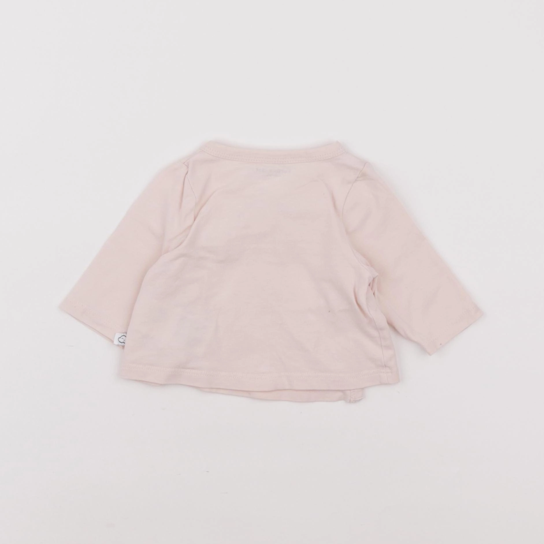 Vertbaudet - tee-shirt rose - 1 mois